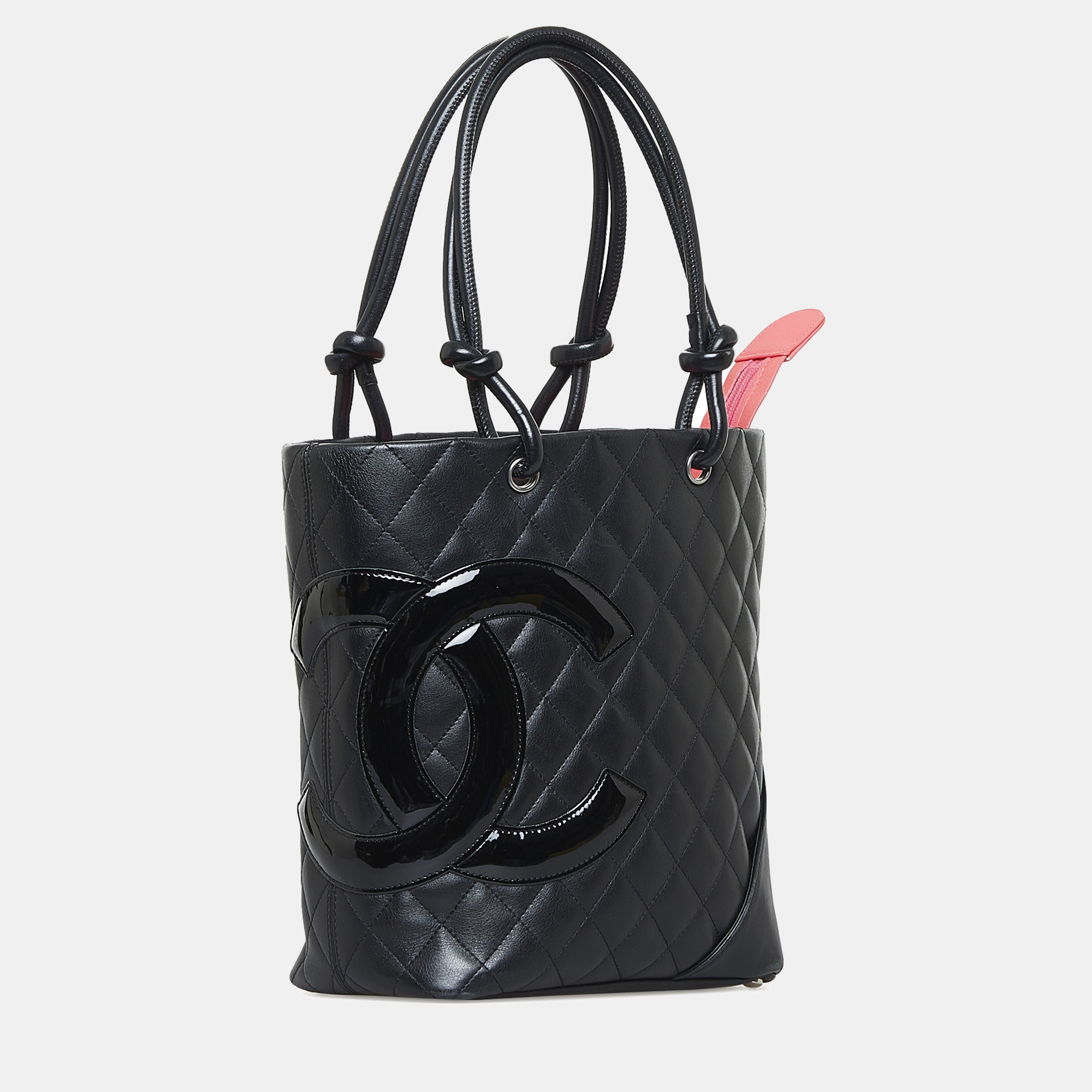 

Chanel Black Small Cambon Ligne Tote
