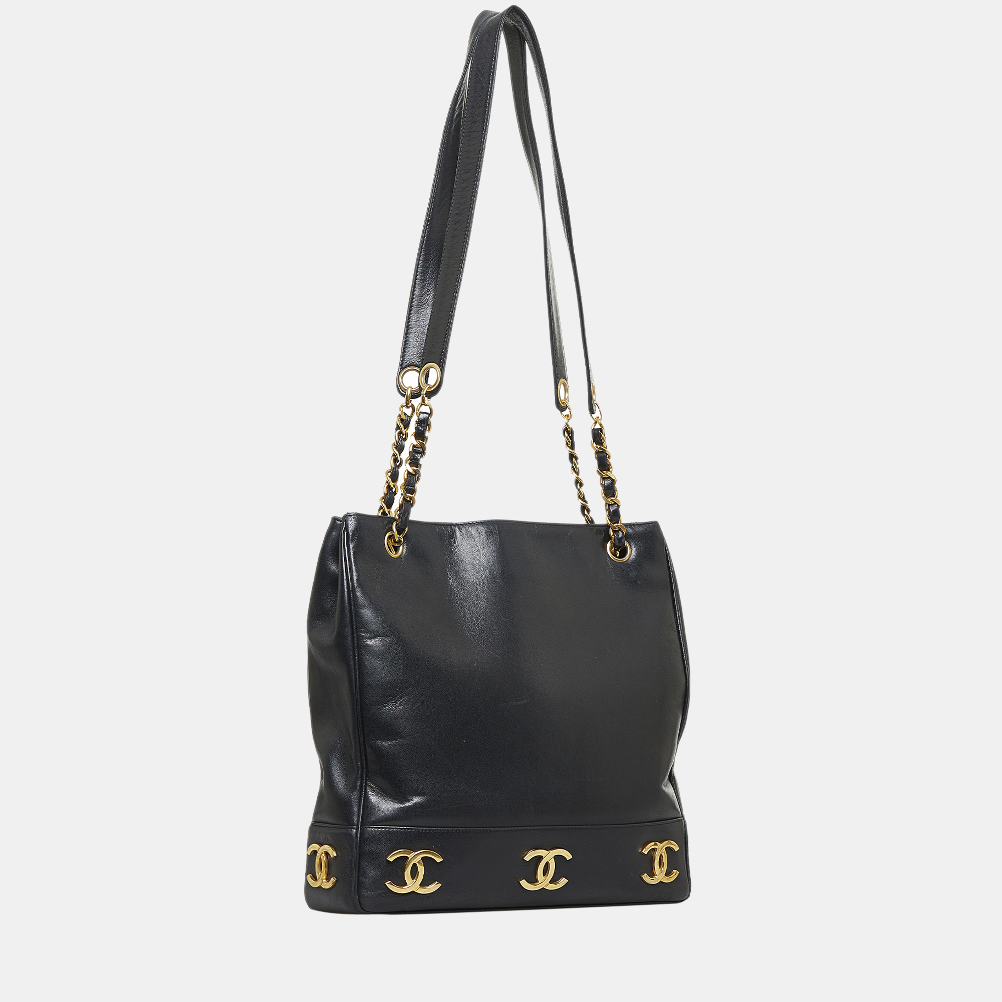 

Chanel Black Triple CC Tote