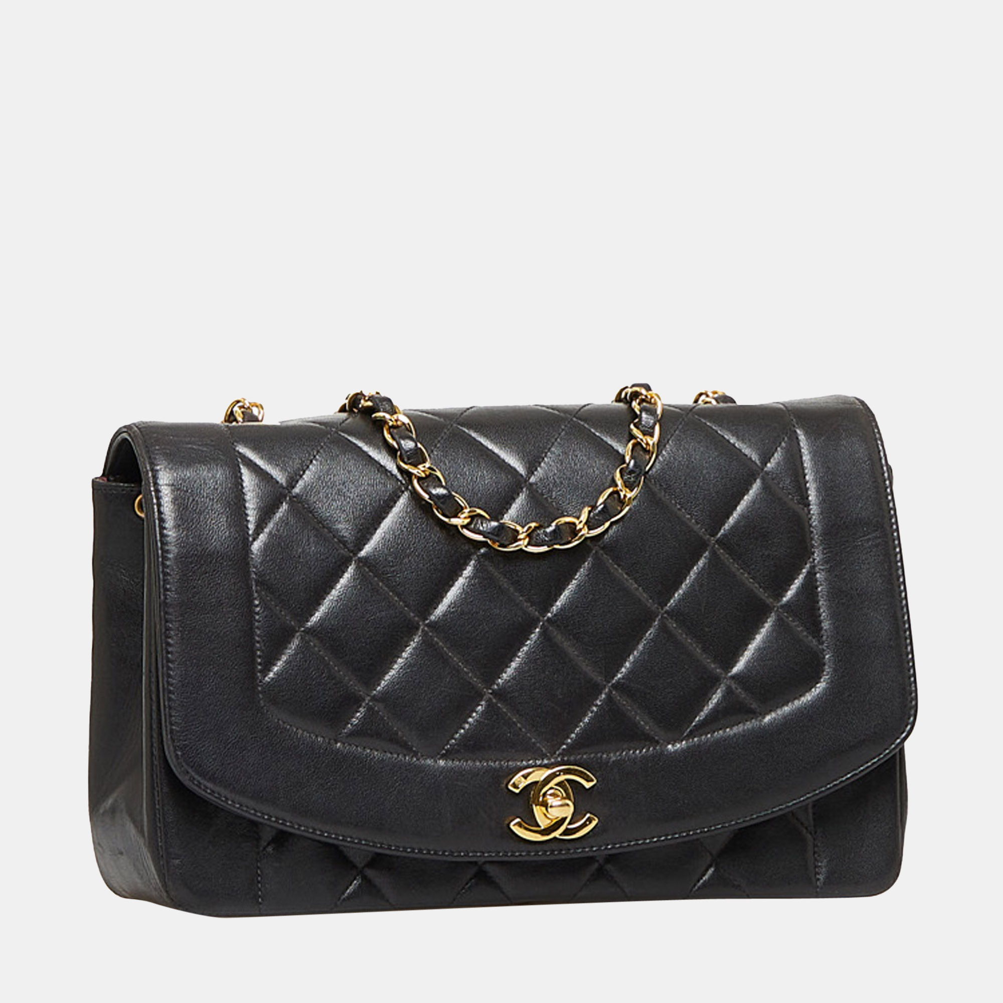 

Chanel Black Diana Flap Crossbody