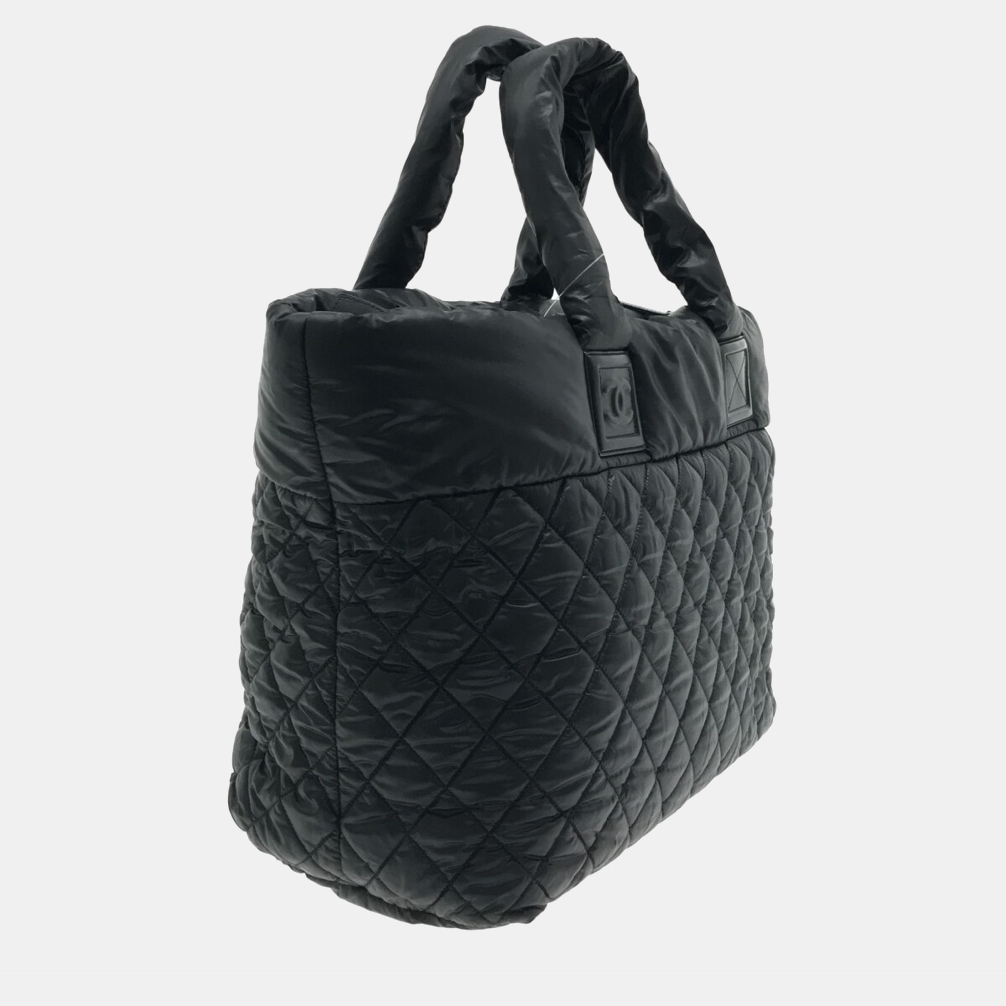 

Chanel Black Nylon Coco Cocoon Bag