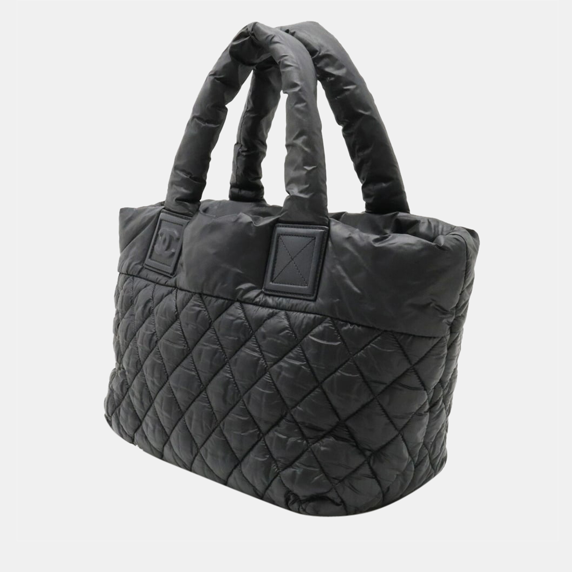 

Chanel Black Nylon Small Coco Cocoon Tote Bag