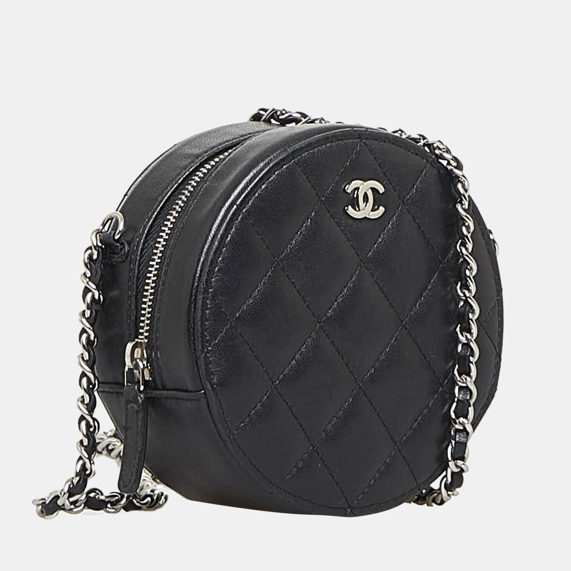 

Chanel Black Round As Earth Crossbody