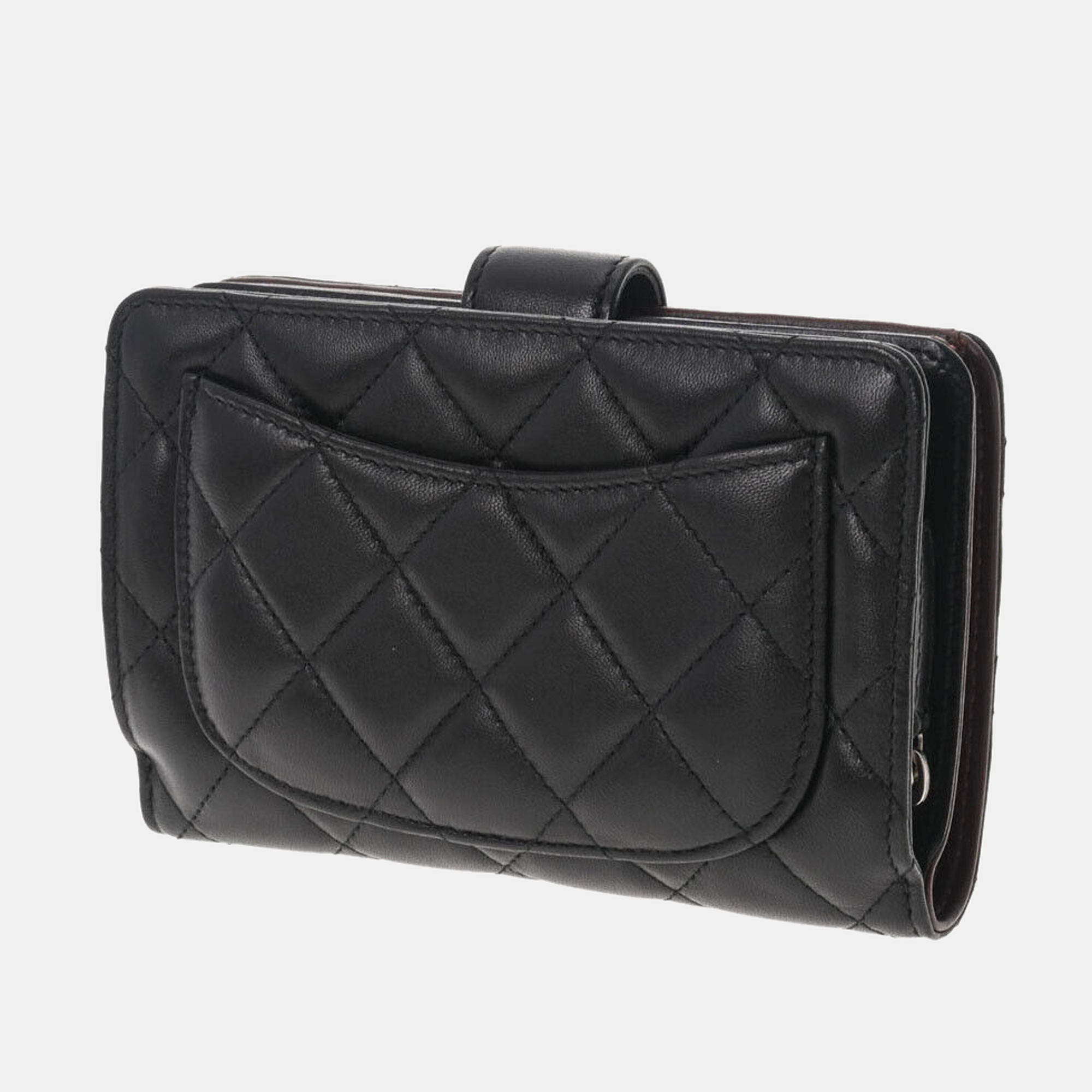 

Chanel Black Leather CC Wallet