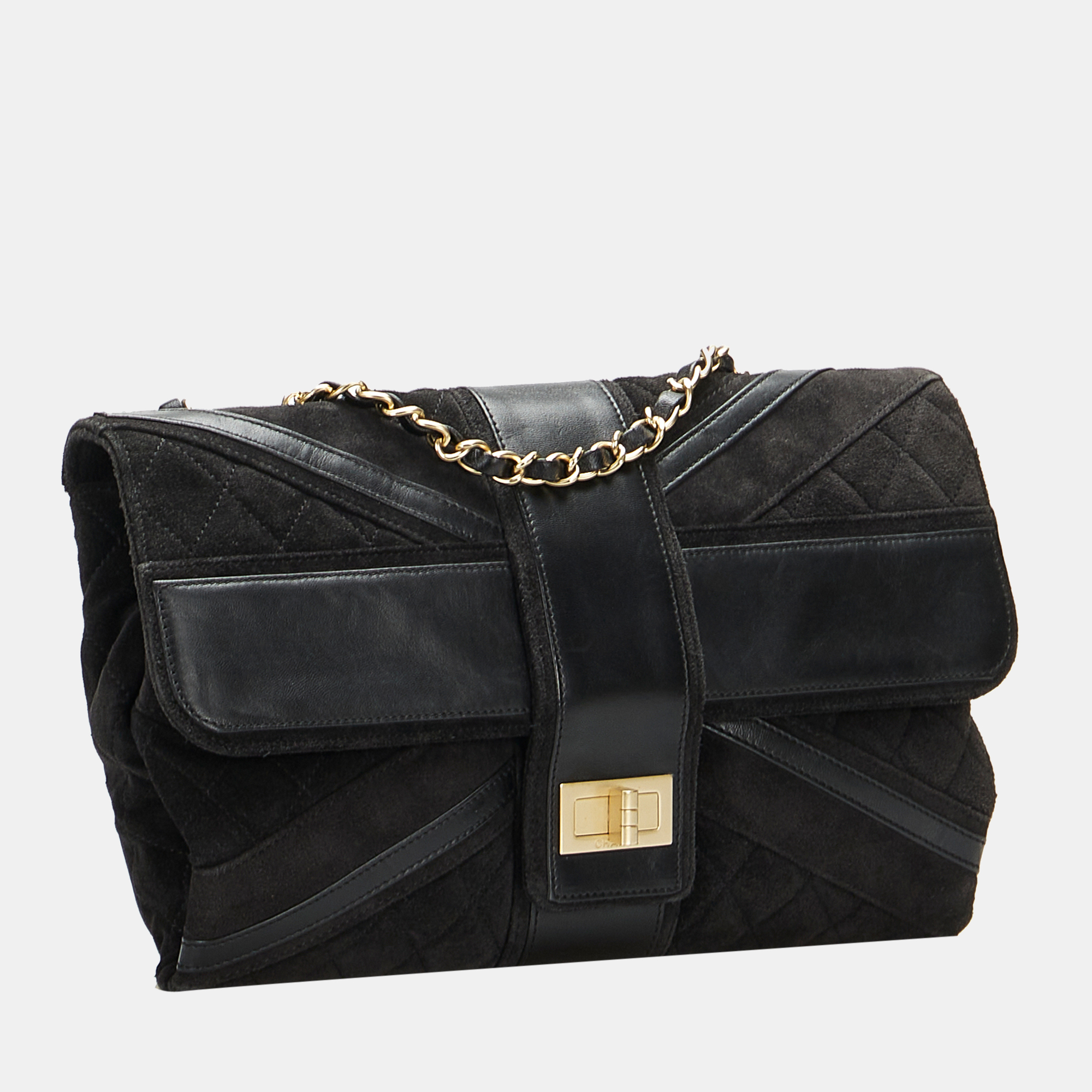 

Chanel Black Union Jack Flap Reissue Shoulder Bag