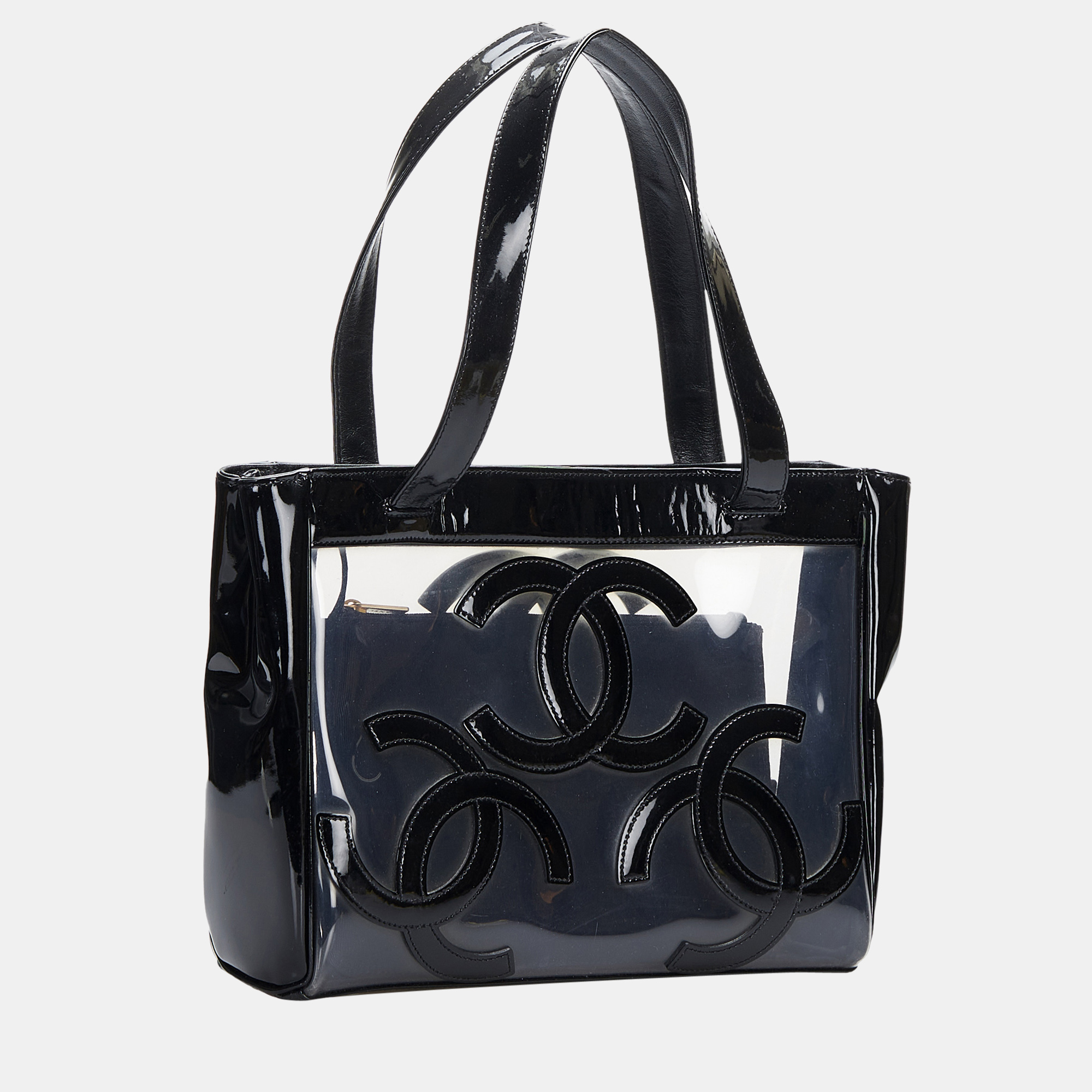 

Chanel Black Triple CC Tote
