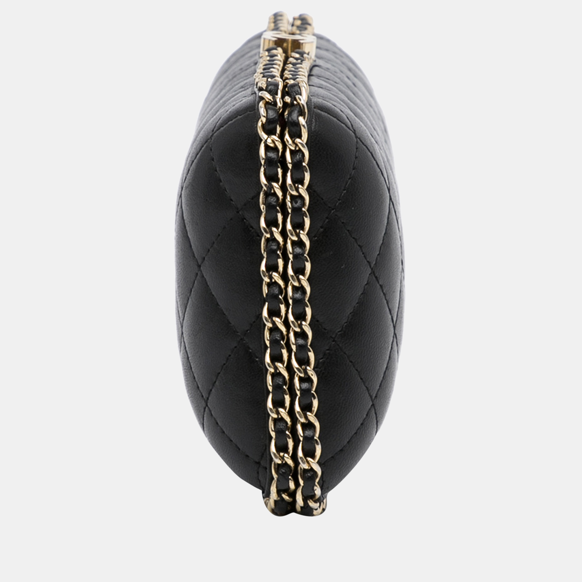 

Chanel Black Chain Around Clutch