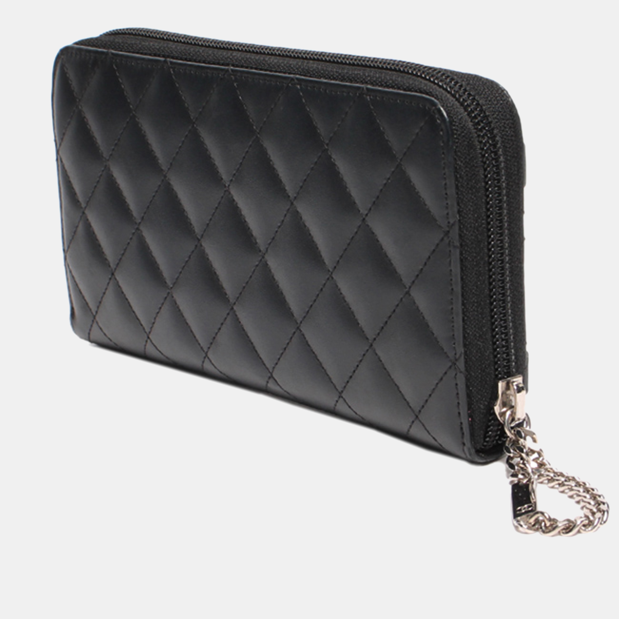 

Chanel Black Leather Cambon Ligne Wallet