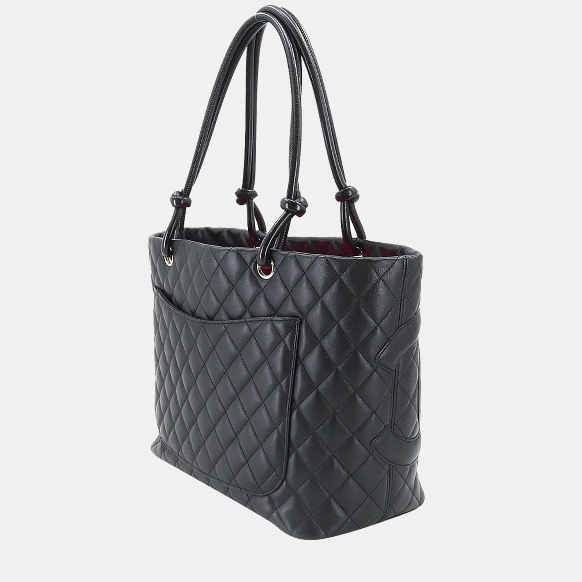

Chanel Black Leather Large Cambon Ligne Tote Bag
