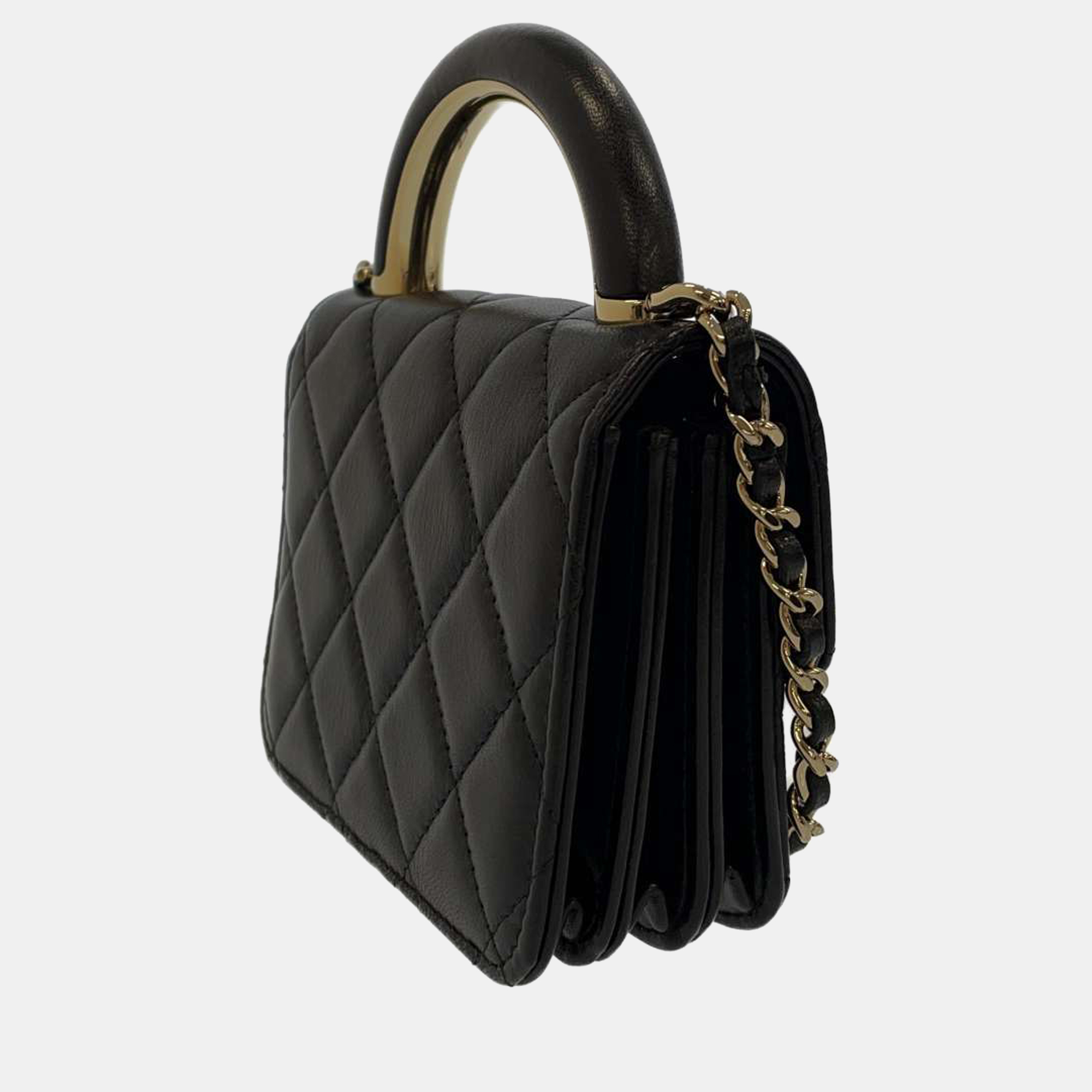 

Chanel Black Leather  Trendy CC Shoulder Bag