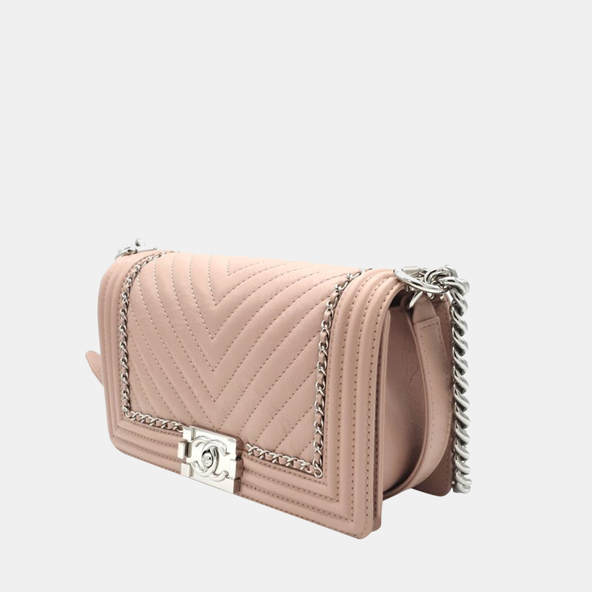 

Chanel Boy Bag bag, Beige