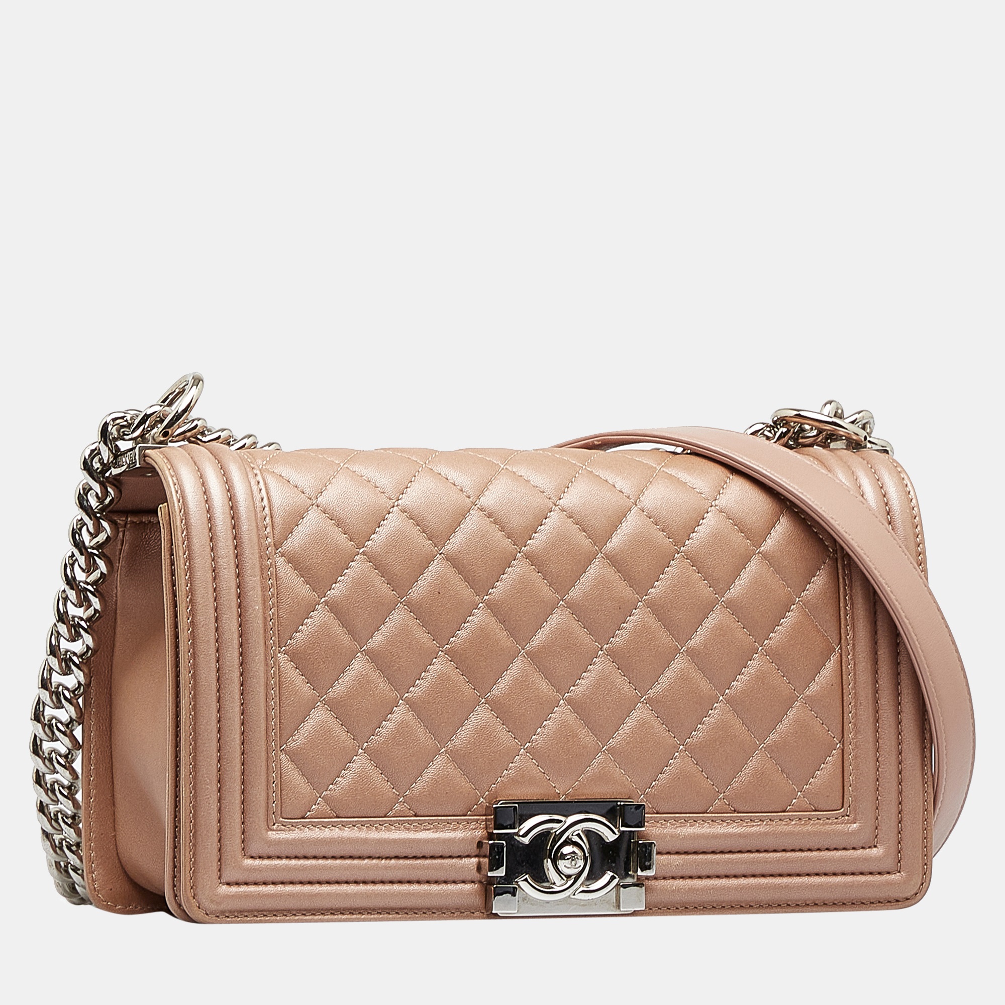 

Chanel Brown Medium Boy Flap Bag