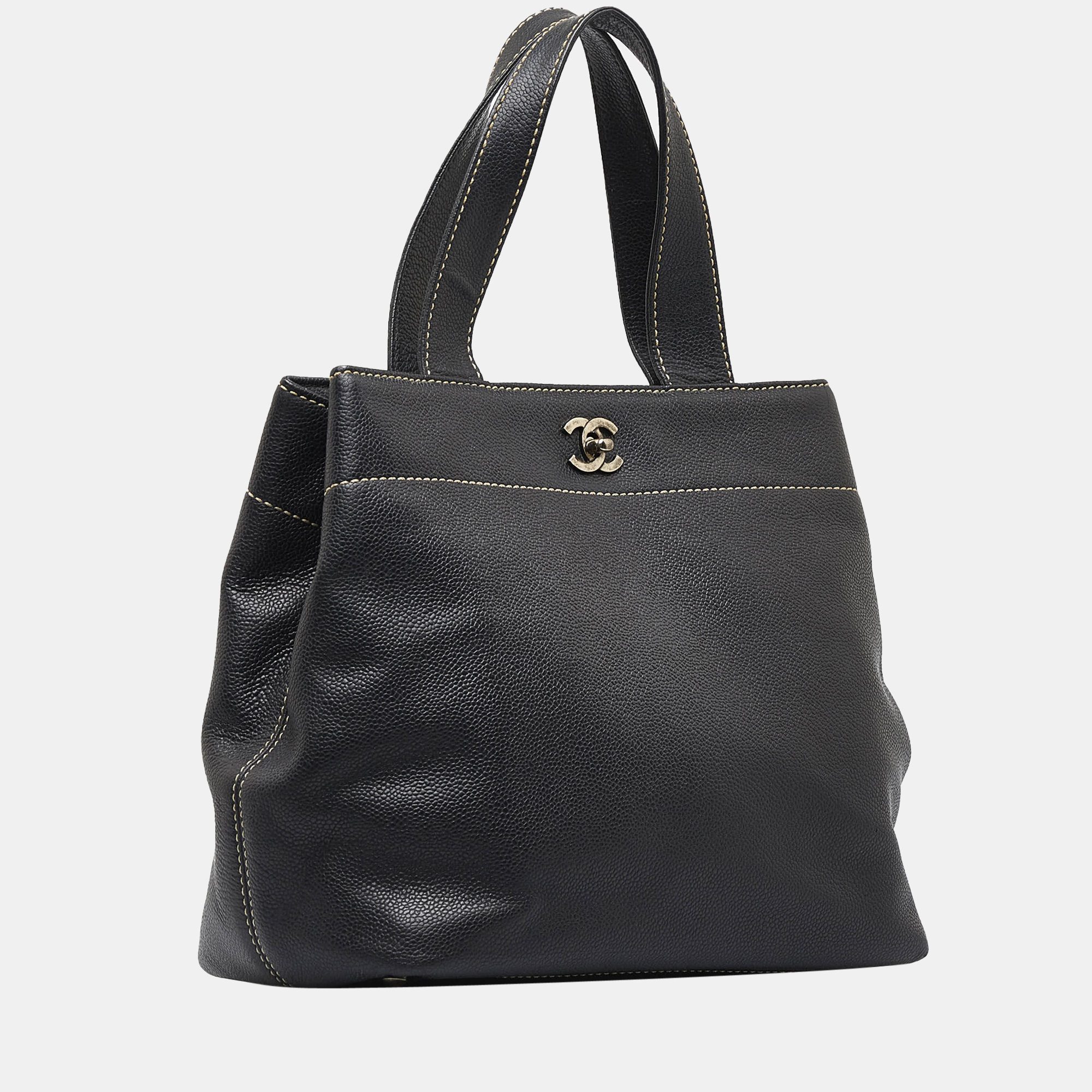 

Chanel Black Caviar Handbag