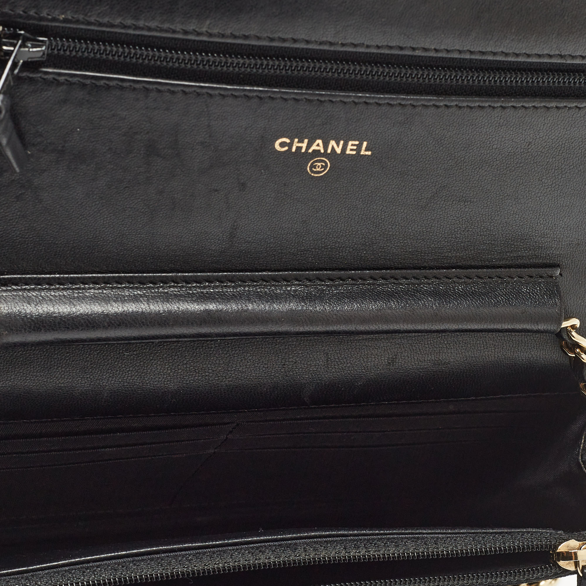 

Chanel Black Quilted Velvet Boy WOC Bag