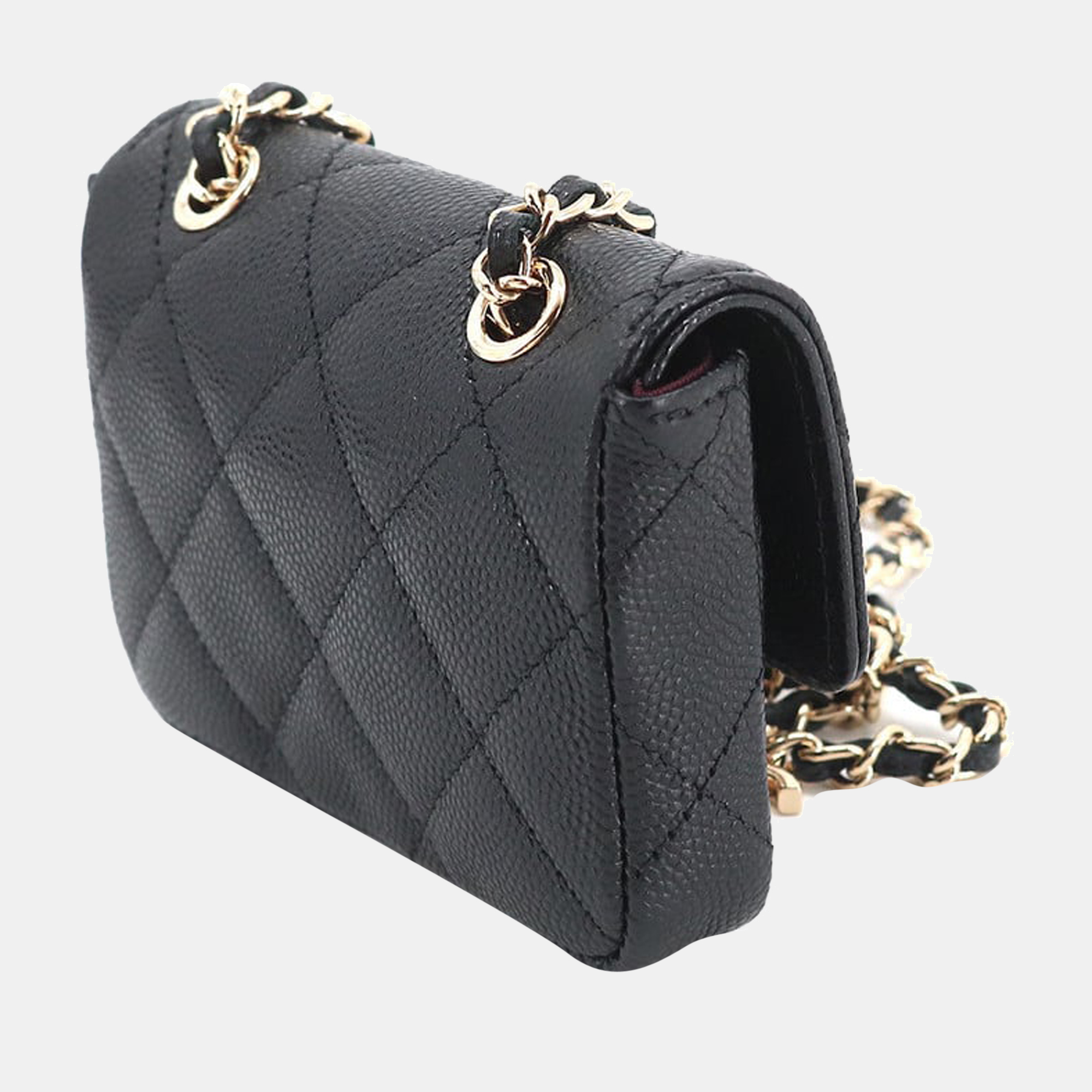 

Chanel Black Caviar Leather Classic Belt Bag