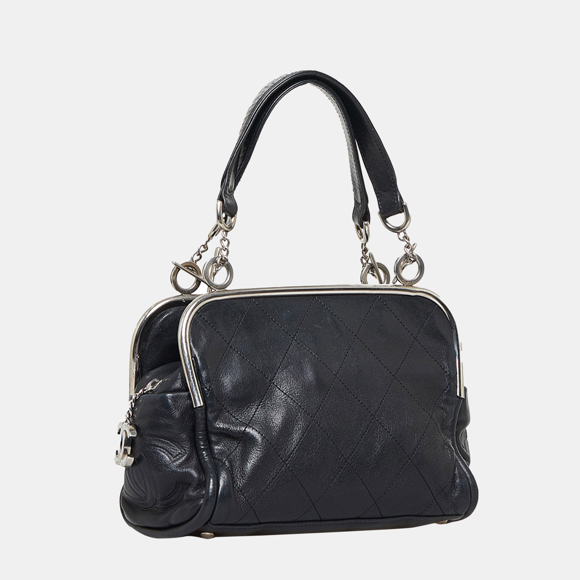 

Chanel Black Lambskin Ultimate Soft Frame Bag