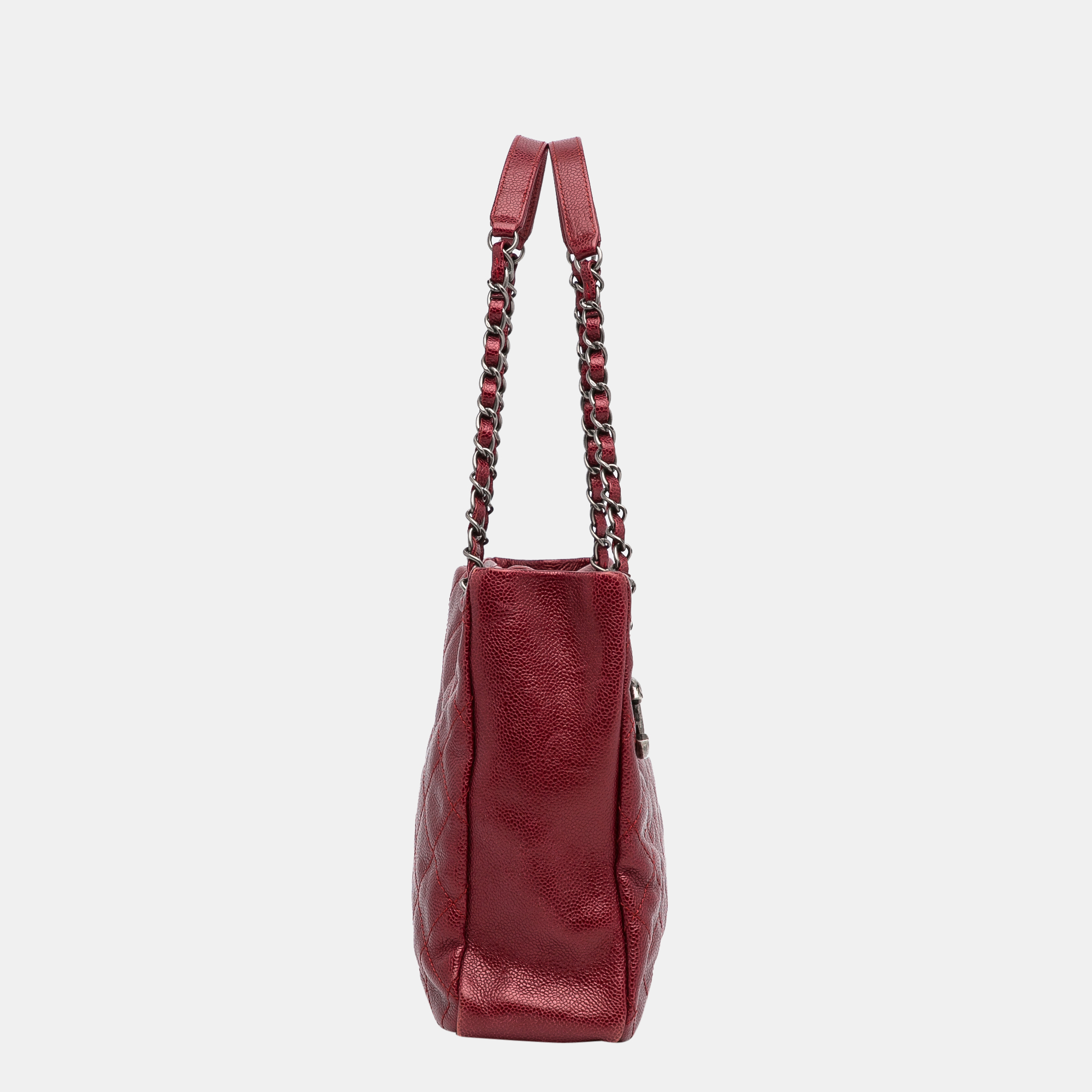 

Chanel Red Small Caviar City Shopper