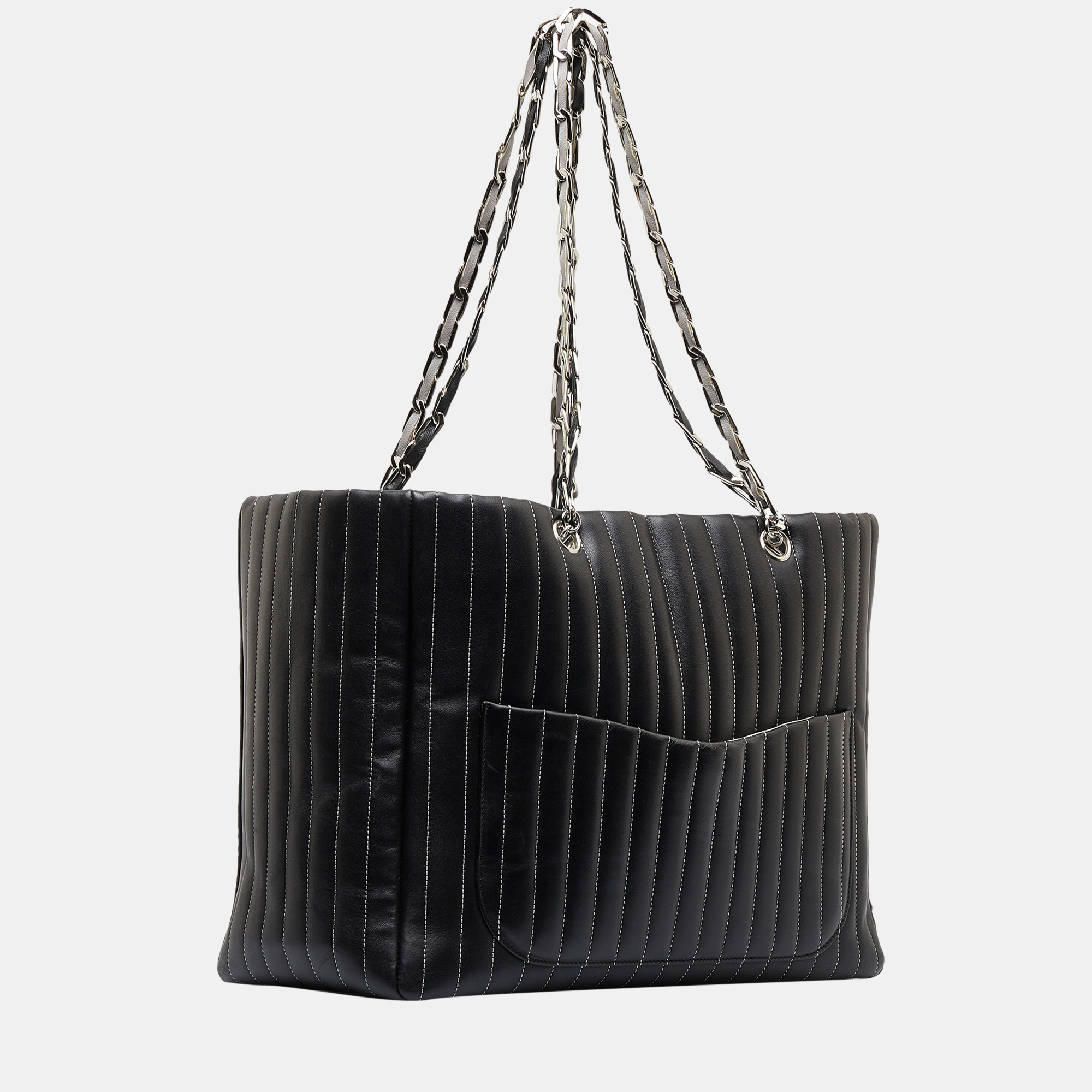 

Chanel Black CC Mademoiselle Ligne Tote