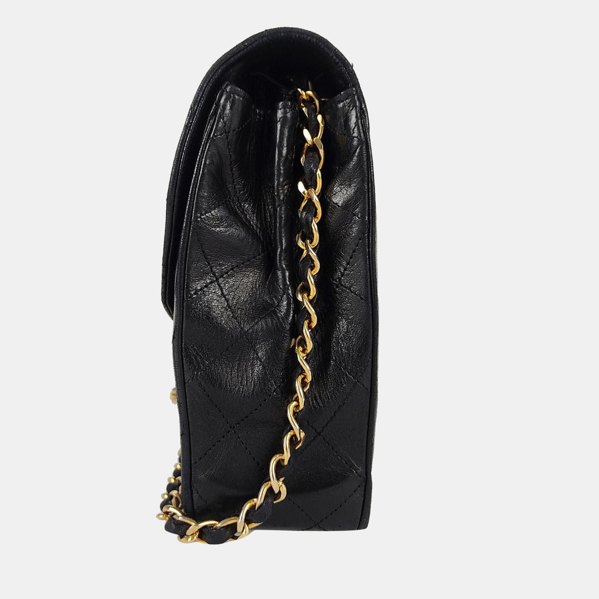 

Chanel Classic Timeless in Black Matelassé leather shoulder bag