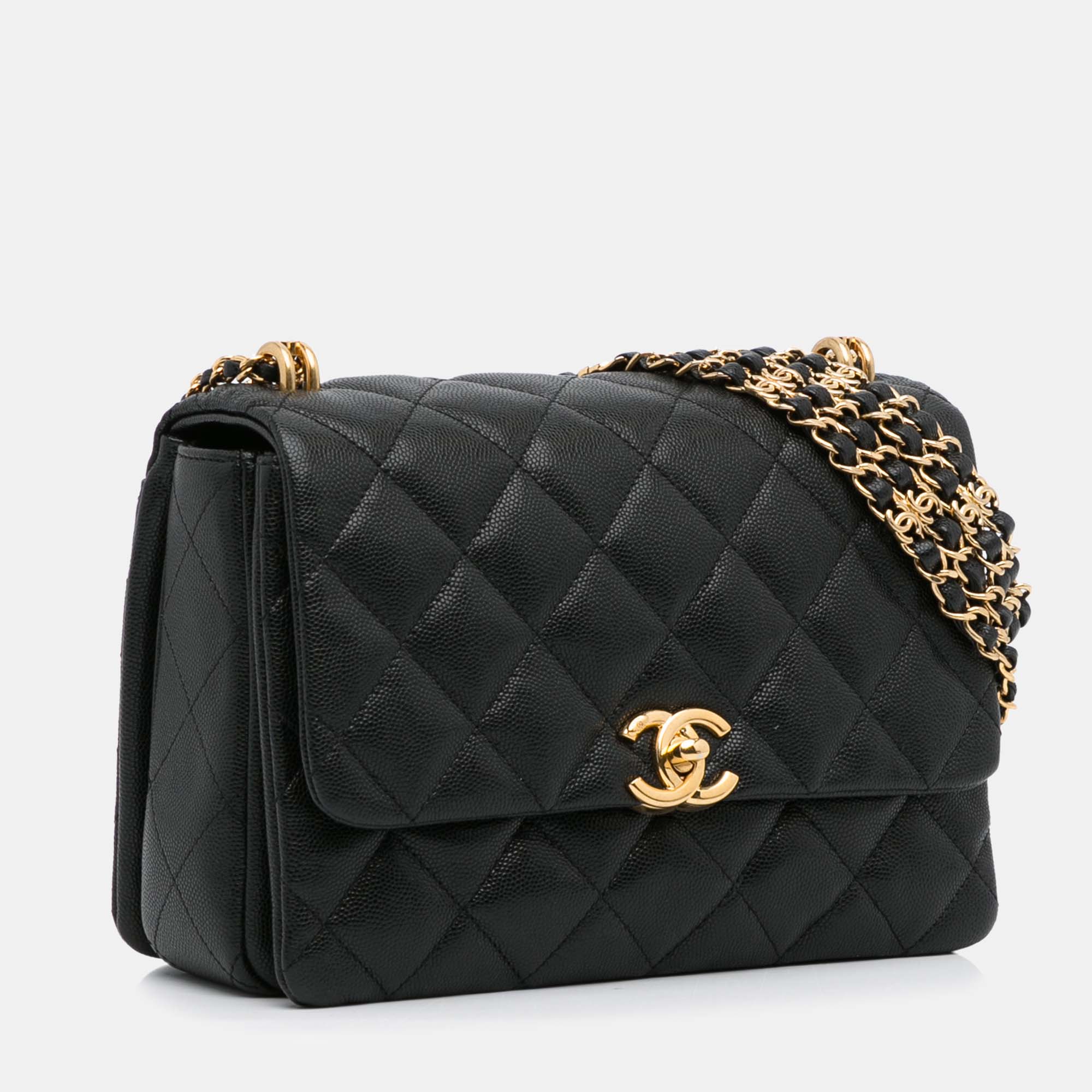 

Chanel Coco First Flap Bag, Black