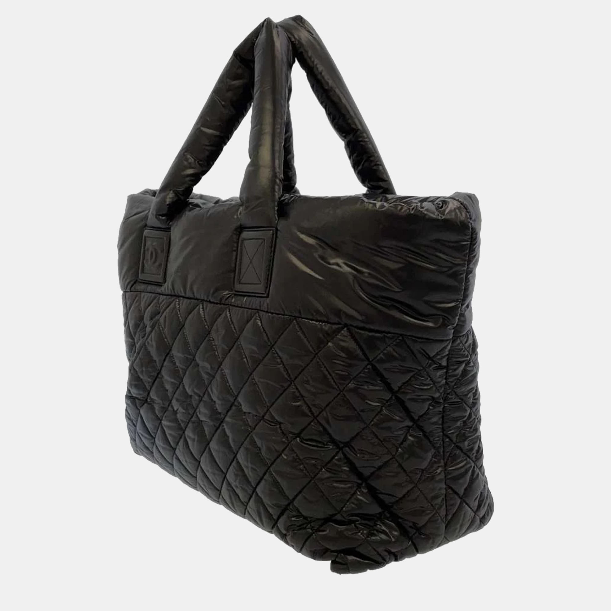 

Chanel Black Nylon Coco Cocoon Tote Bag