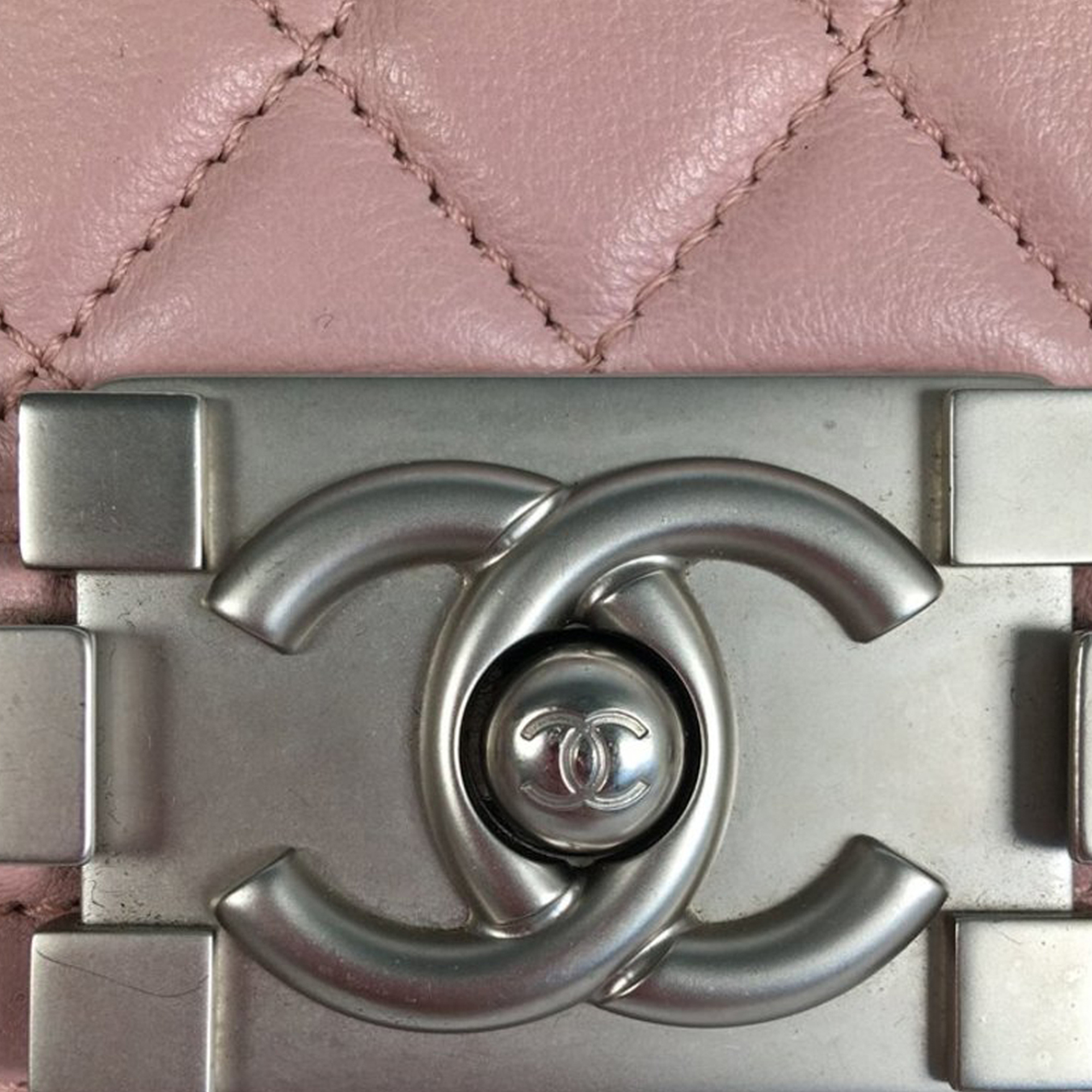 

Chanel Medium Boy Flap Bag, Pink