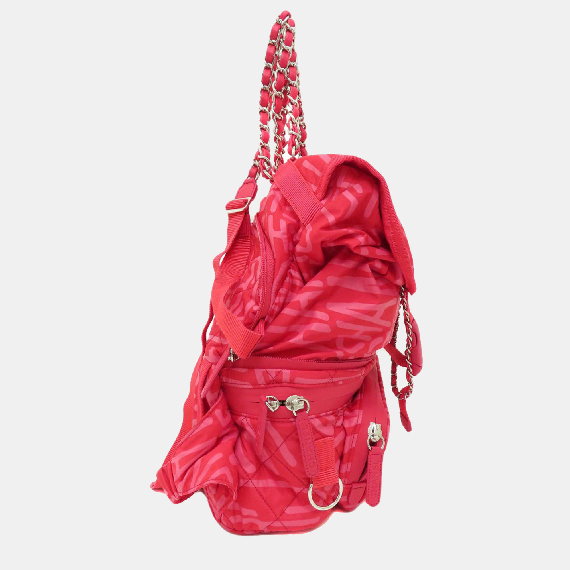 

Chanel Pink Nylon Coco Neige Backpack