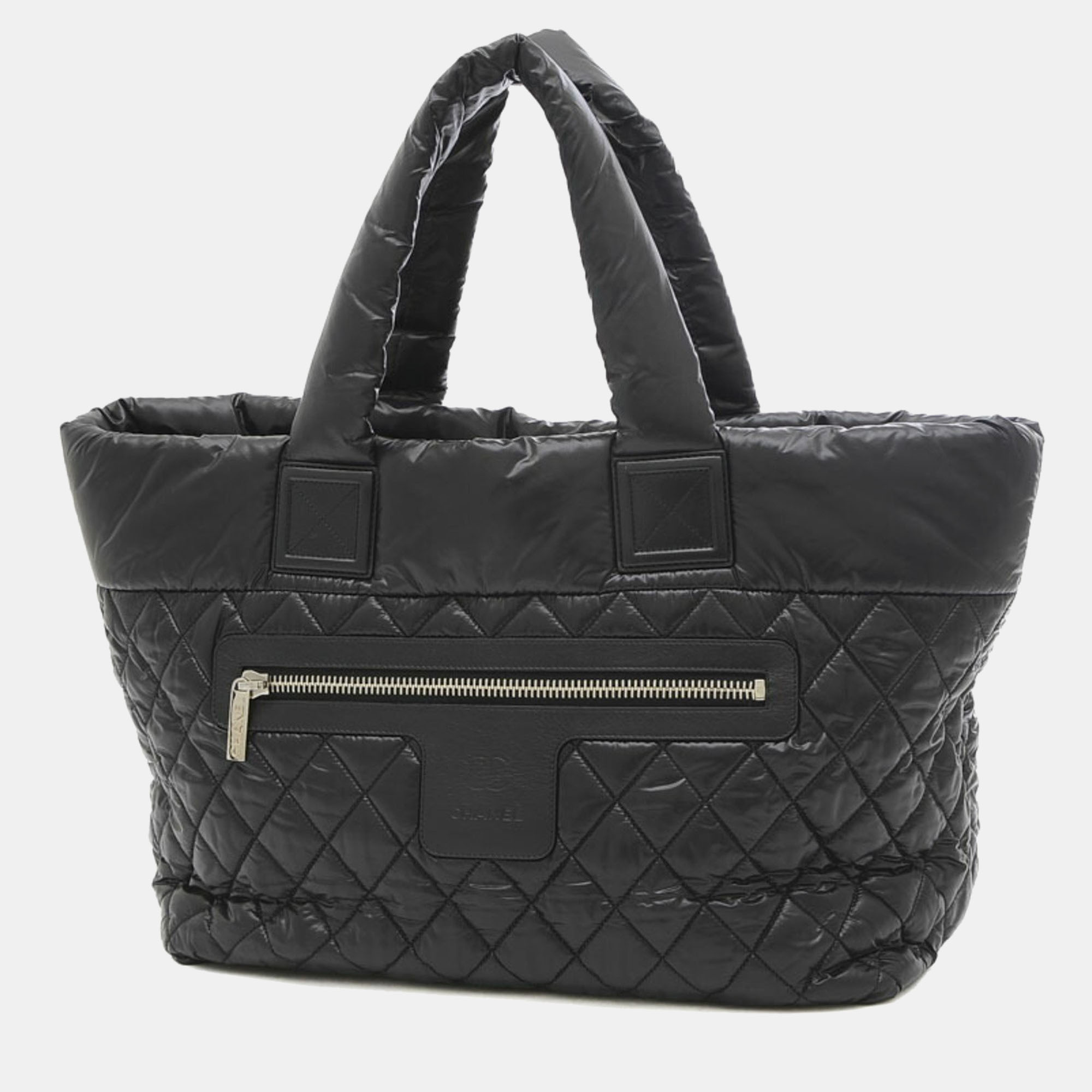 

Chanel Black Nylon Coco Cocoon Tote Bag