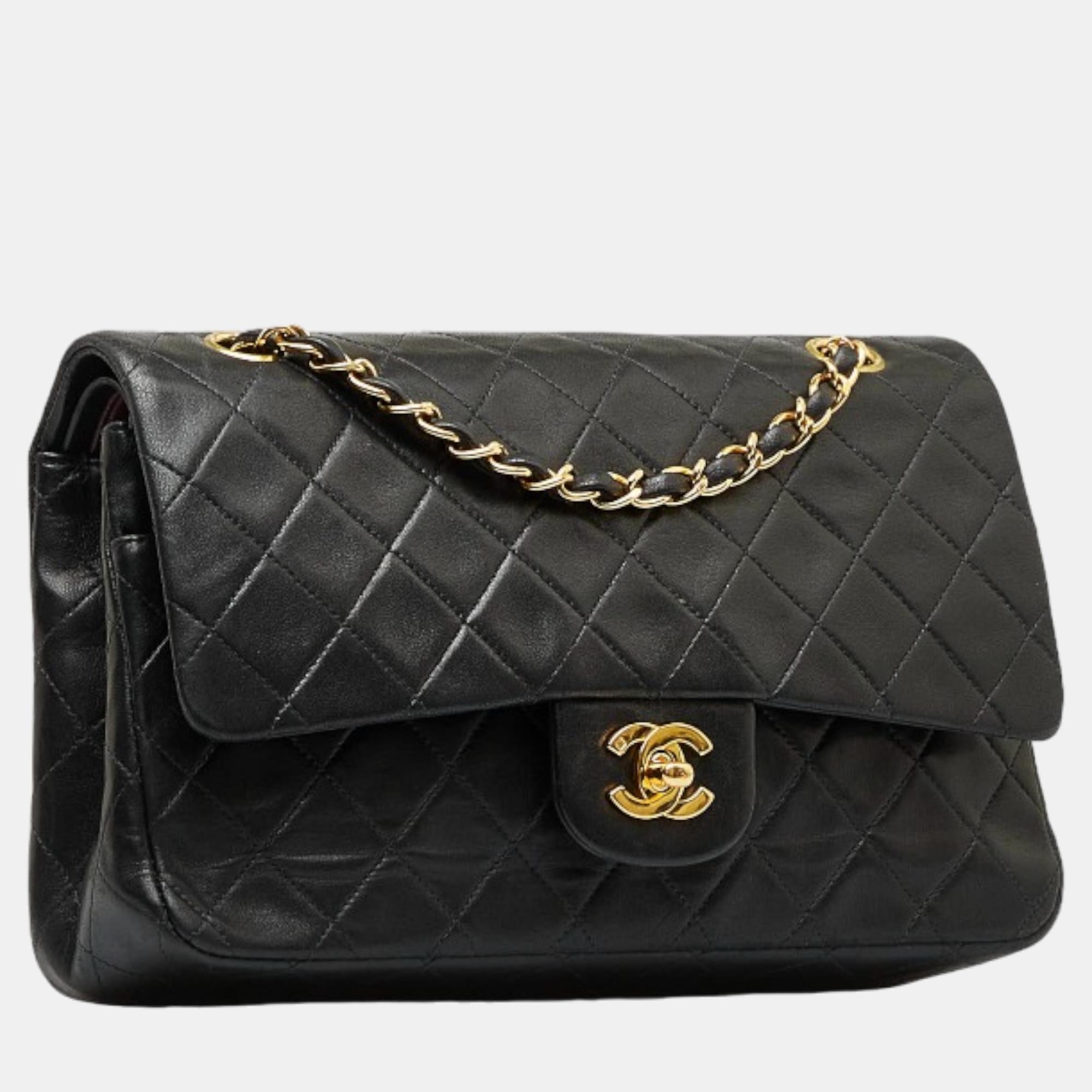 

Chanel Black Medium Classic Double Flap Bag