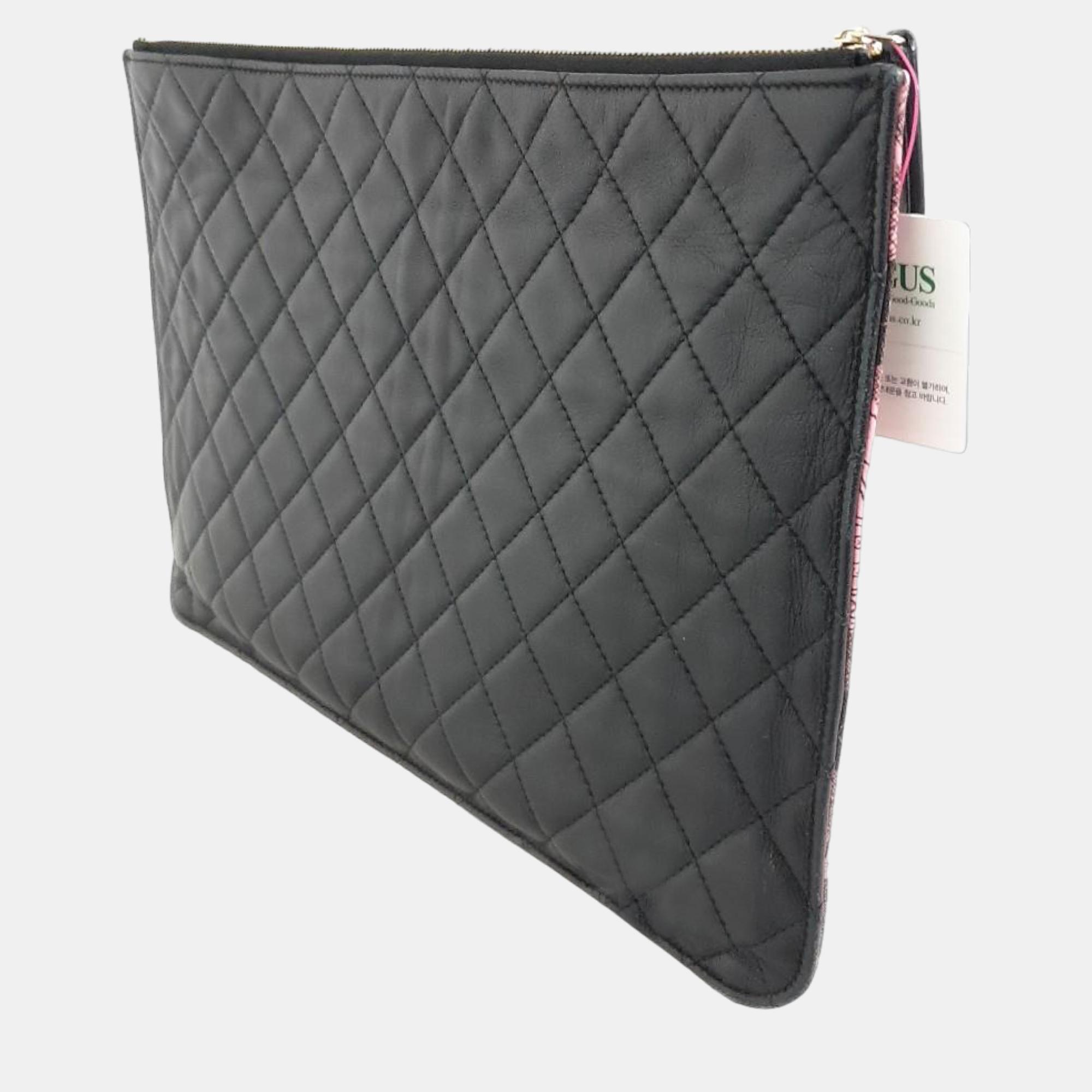 

Chanel Clutch Large A70791, Black