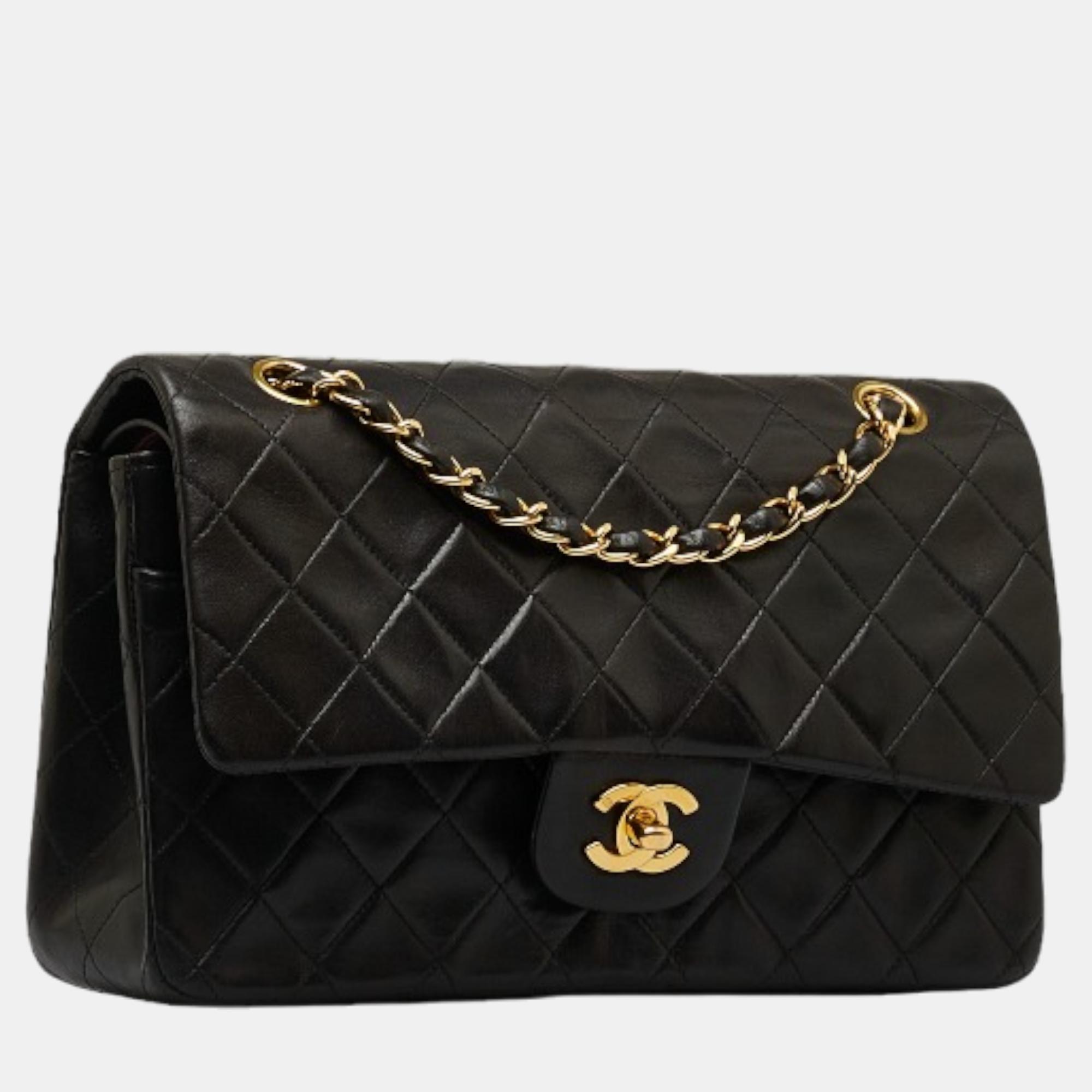 

Chanel Black Medium Classic Double Flap Bag