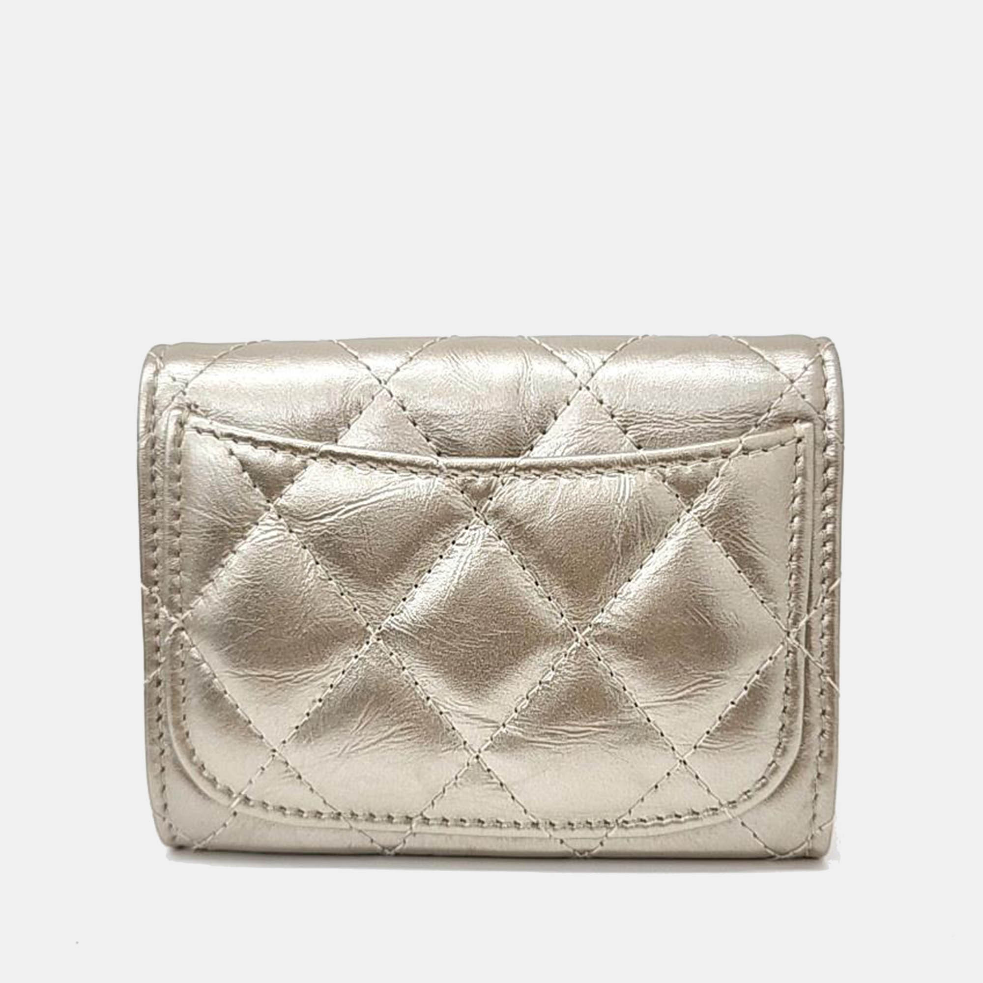 

Chanel 2.55 Vintage card wallet, Silver