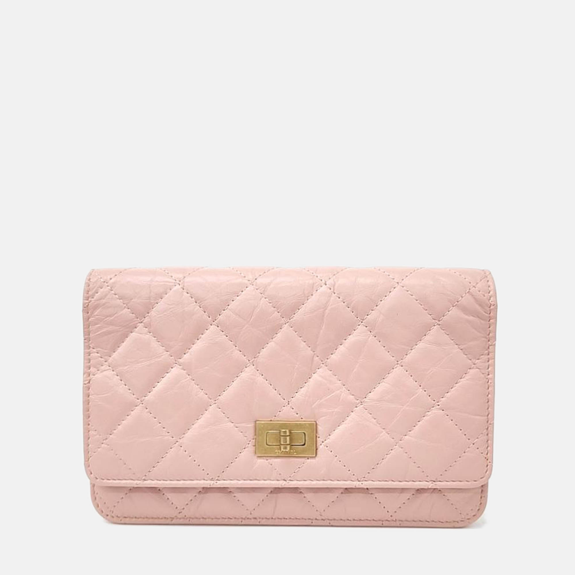 

Chanel Vintage 2.55 WOC Mini CrossBag bag, Pink