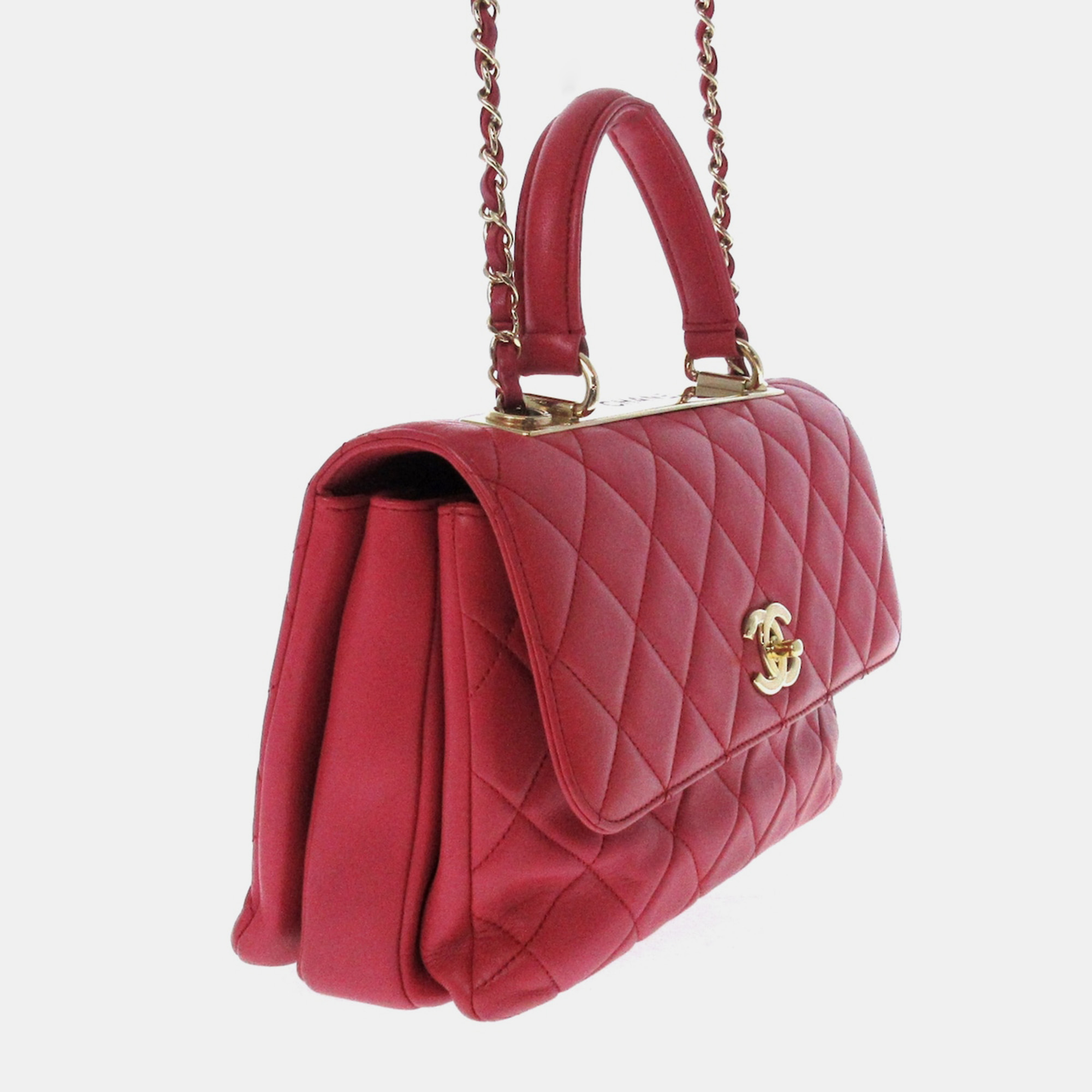 

Chanel Pink Leather Trendy CC Shoulder Bag