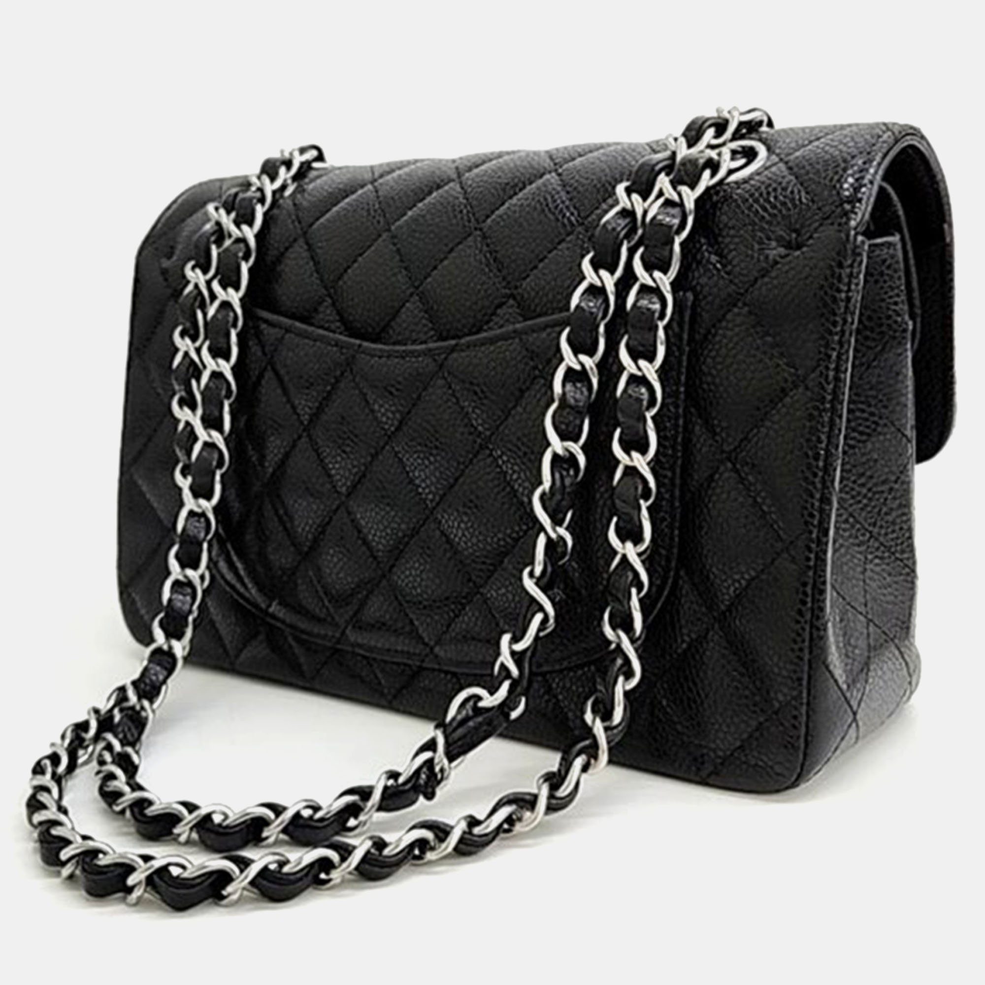

Chanel Caviar Black Classic Small