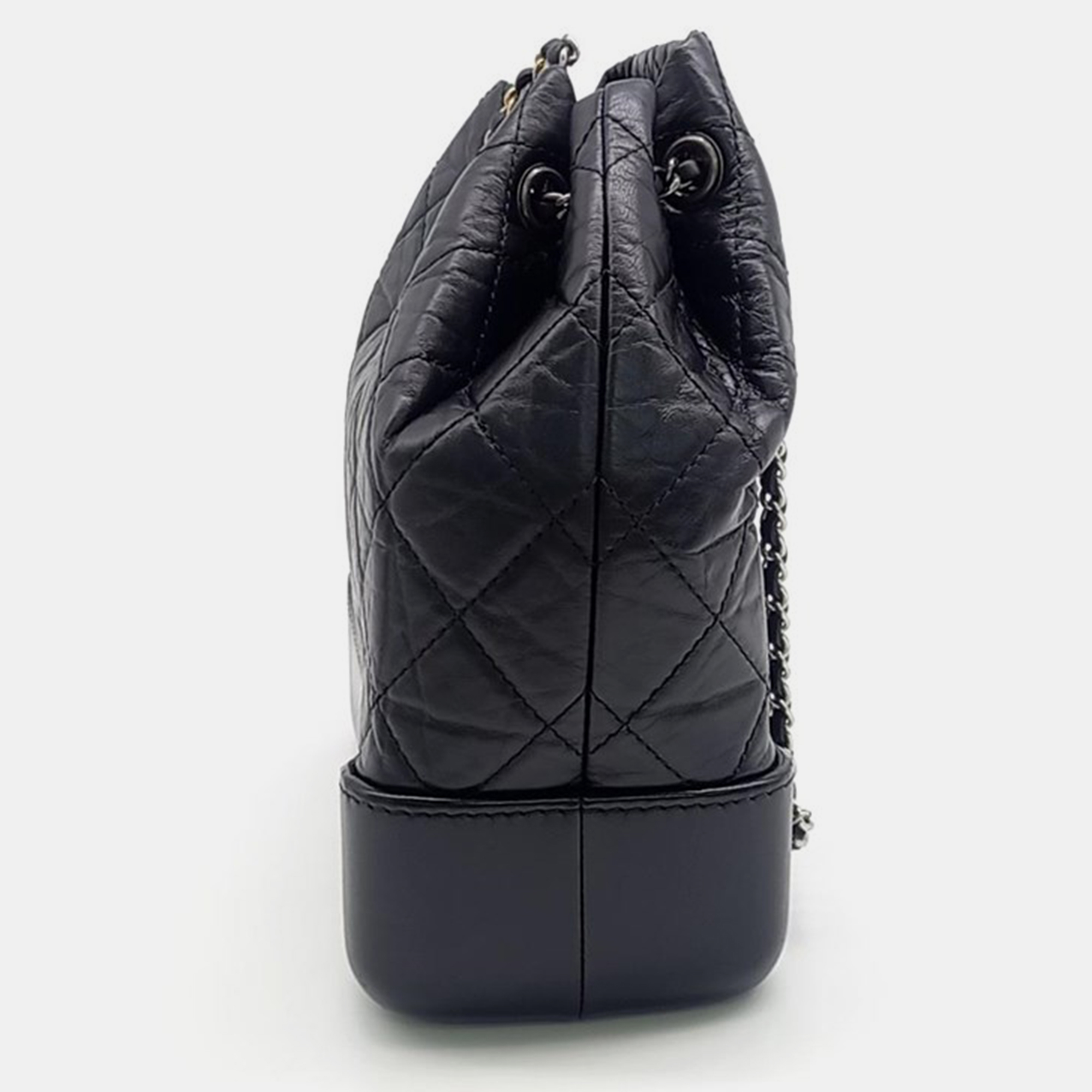 

Chanel Leather Black Gabrielle Backpack Small