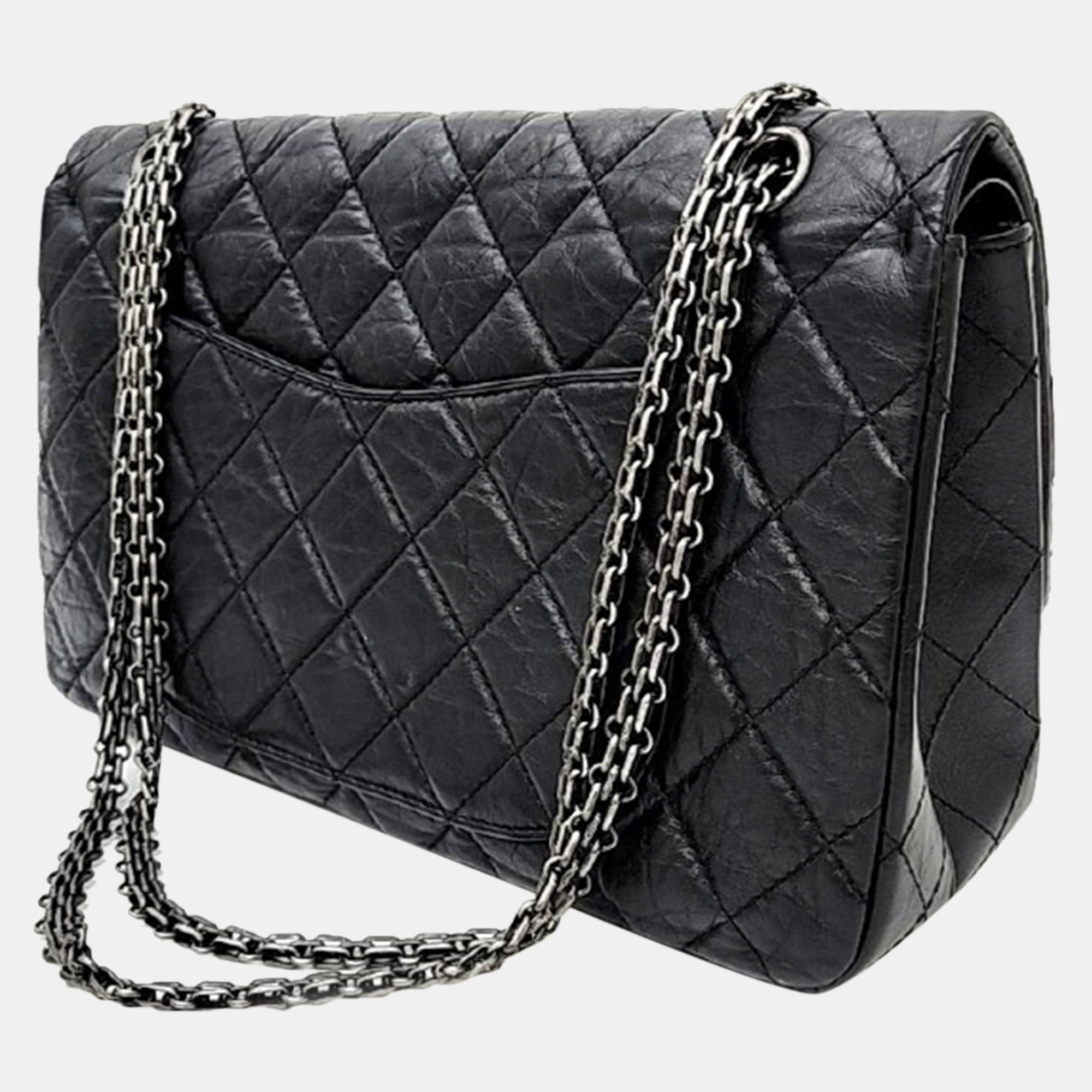 

Chanel Vintage 2.55 Bag 32, Black