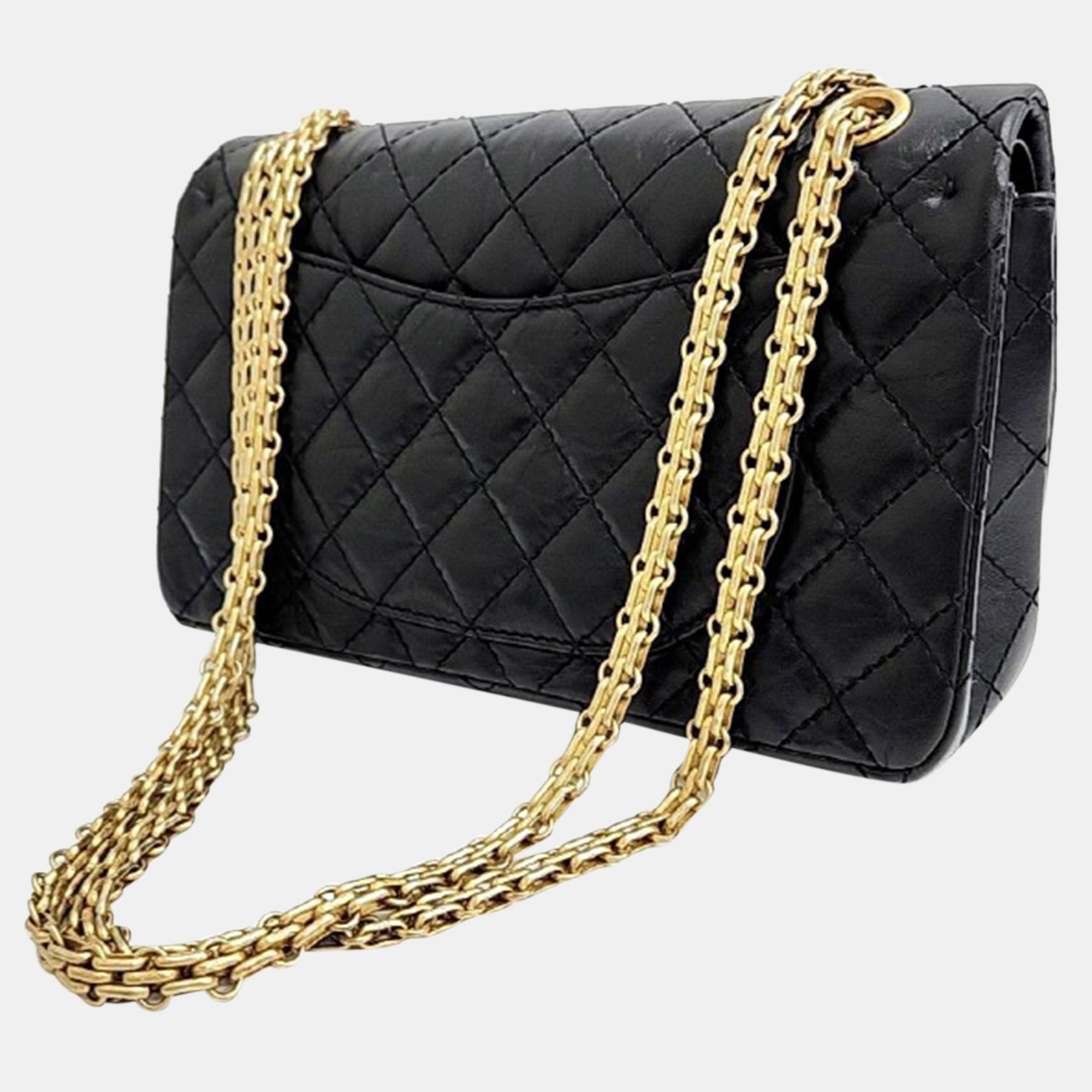 

Chanel Vintage 2.55 Bag 24, Black