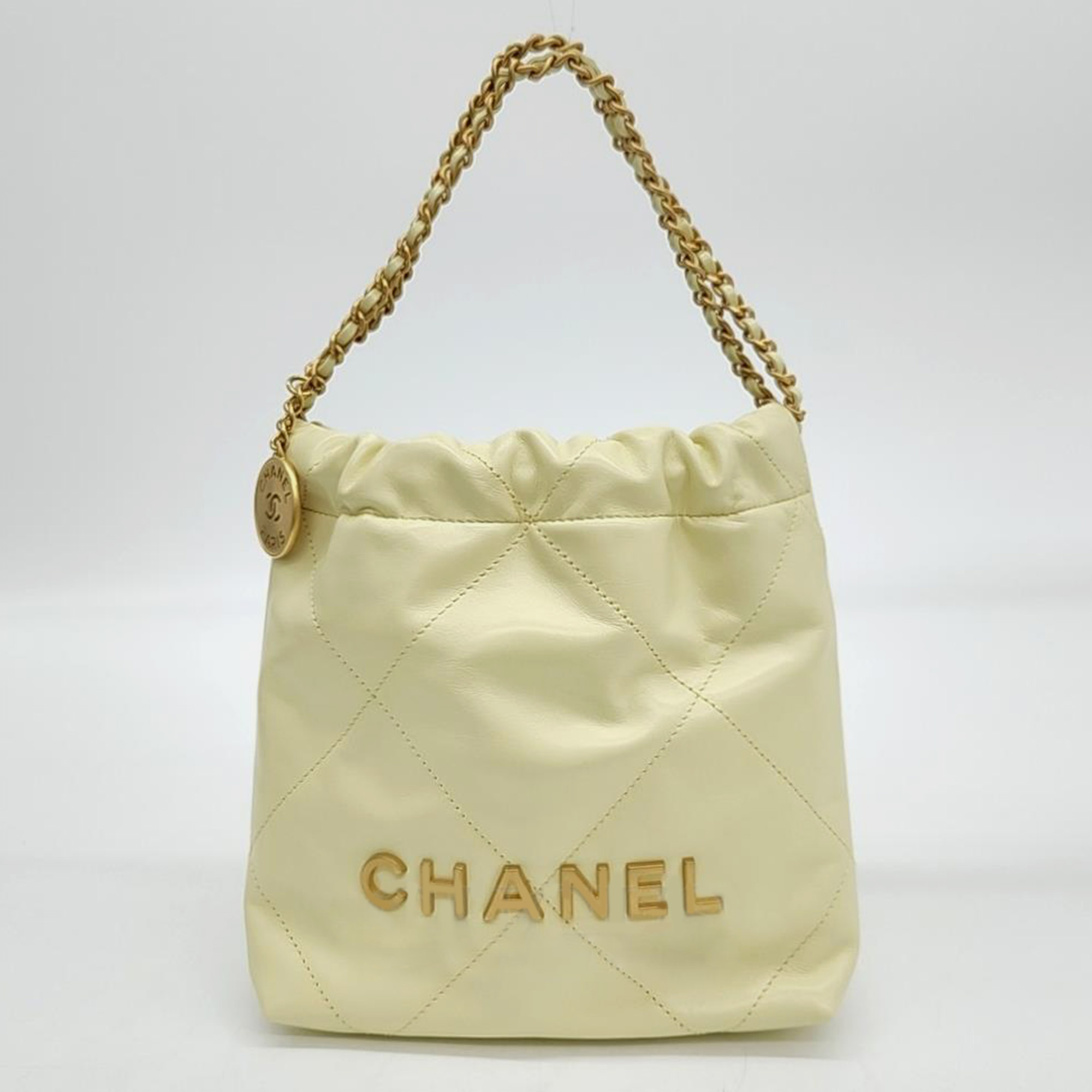 

Chanel 22 Bag Mini, Yellow