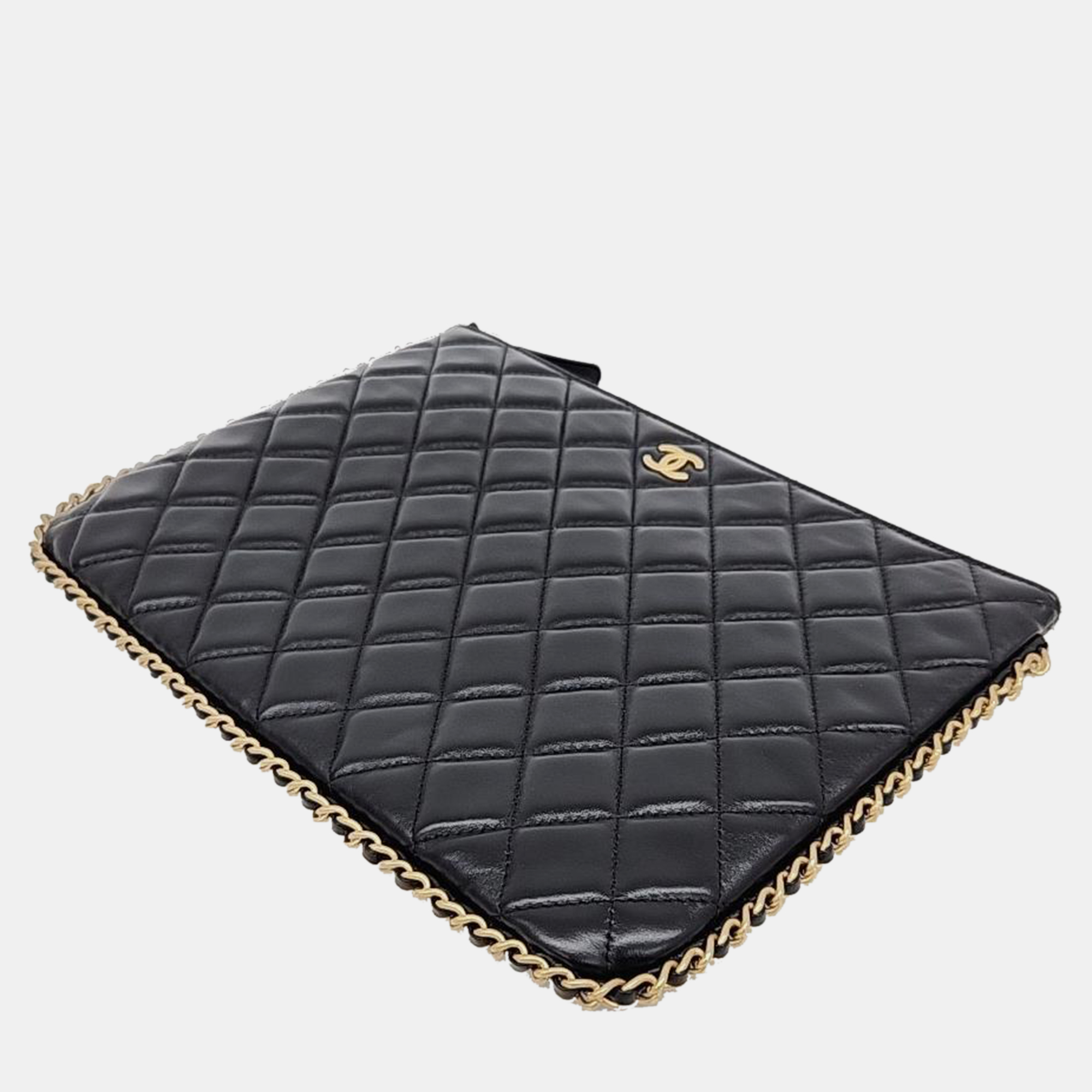 

Chanel Chain Clutch New Medium, Black