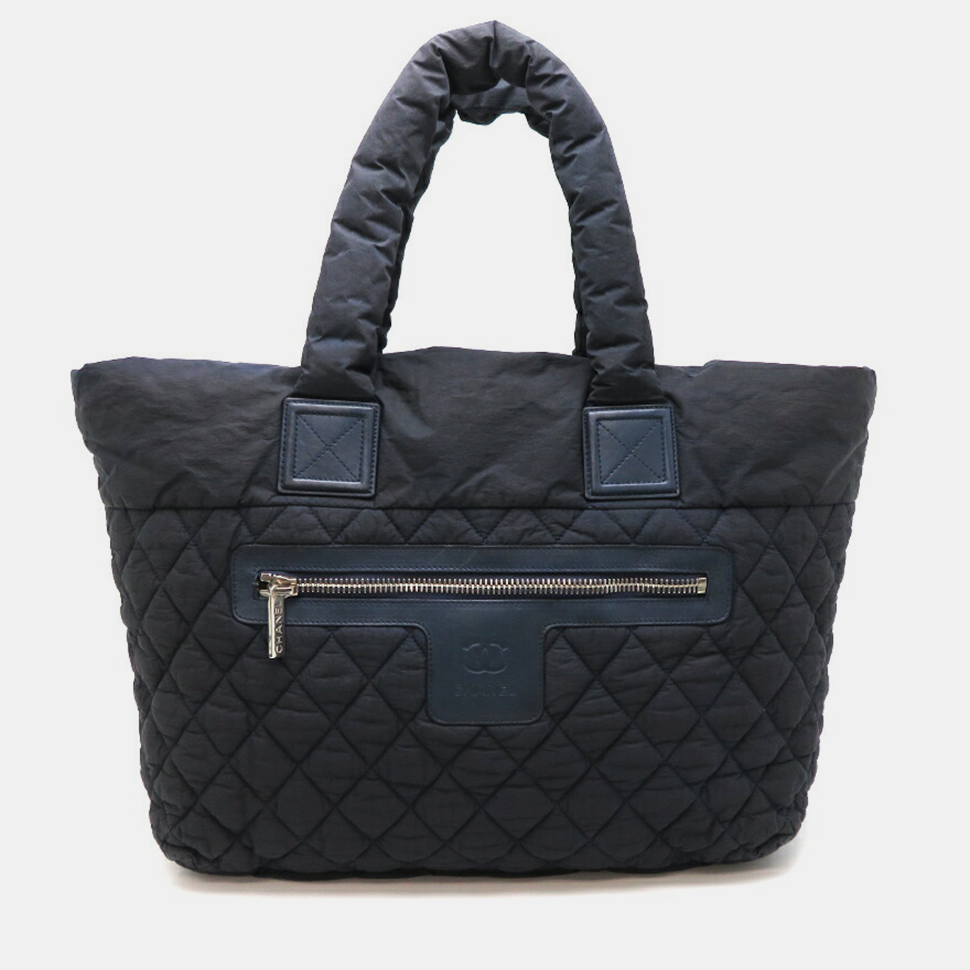 

Chanel Blue Canvas CC Cocoon Tote Bag