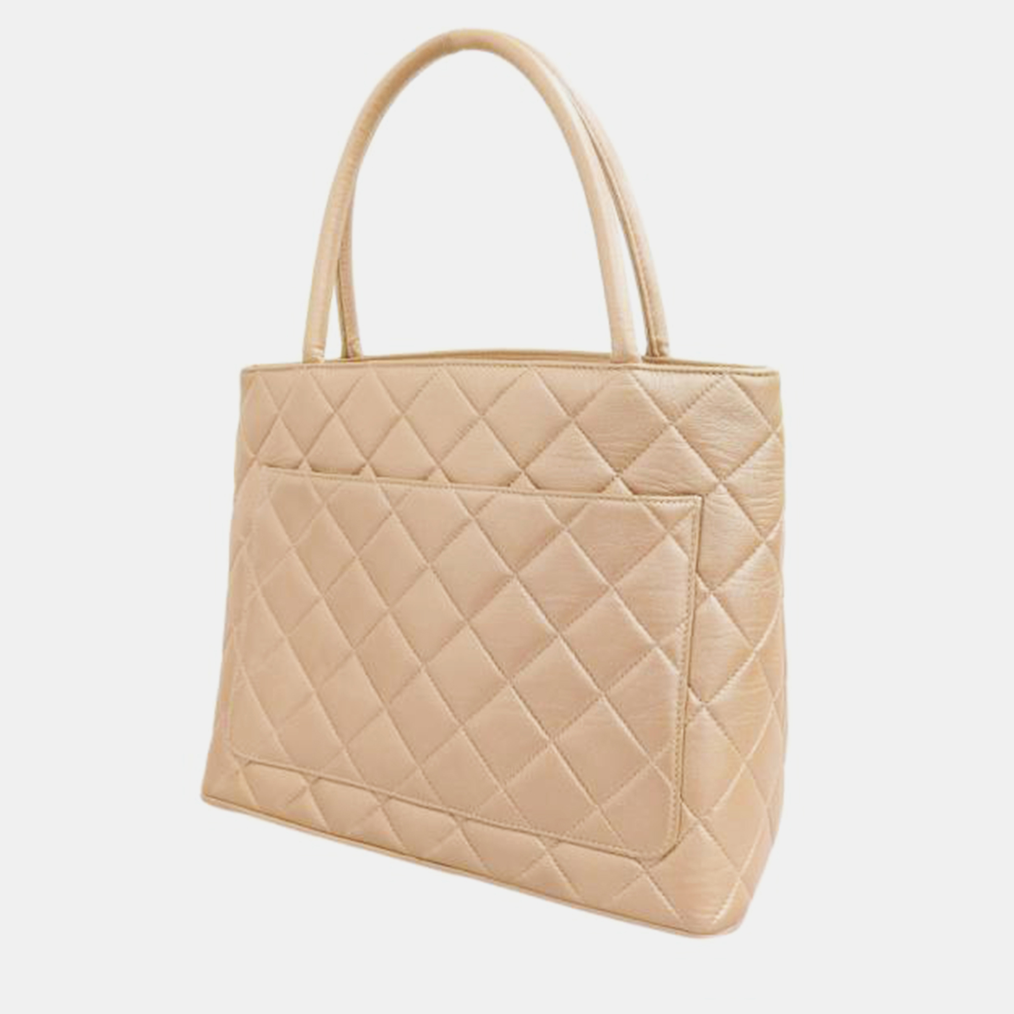 

Chanel Brown Leather CC Medallion Tote