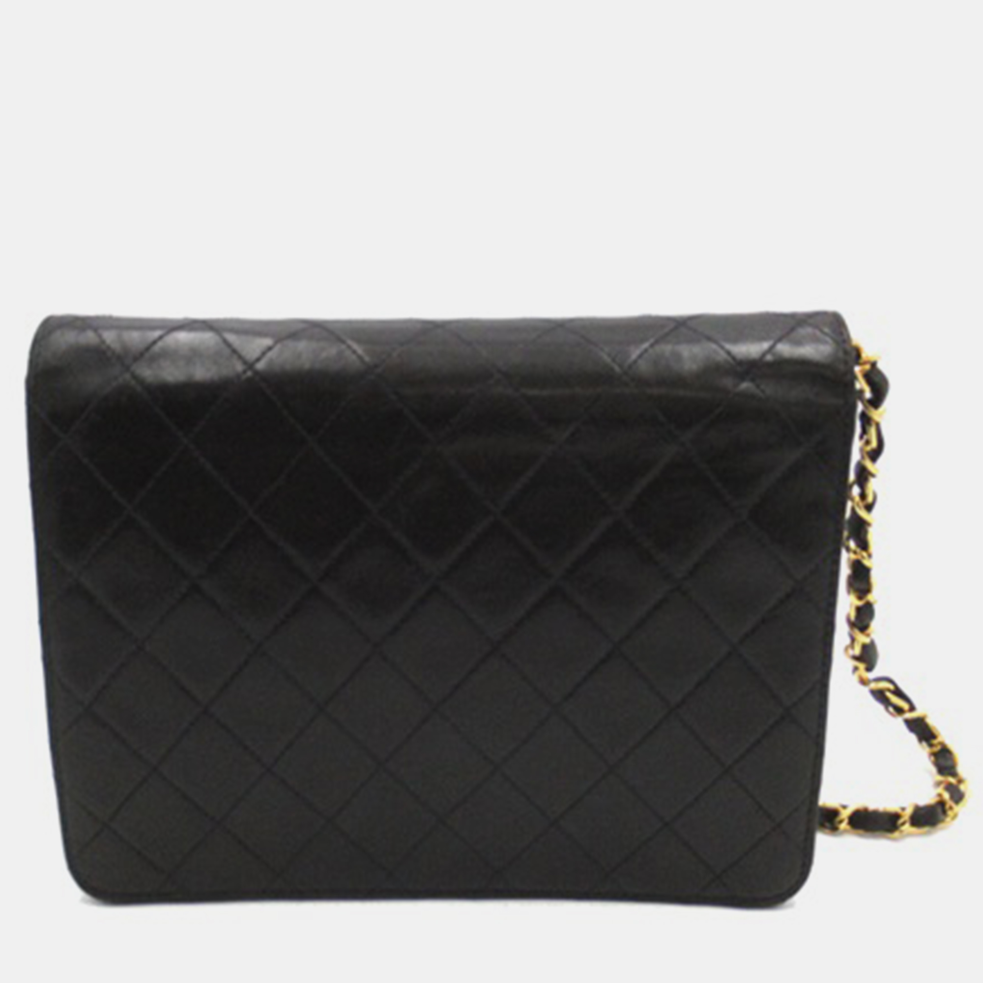 

Chanel Black Quilted Lambskin Vintage Small Classic Single Flap Bag