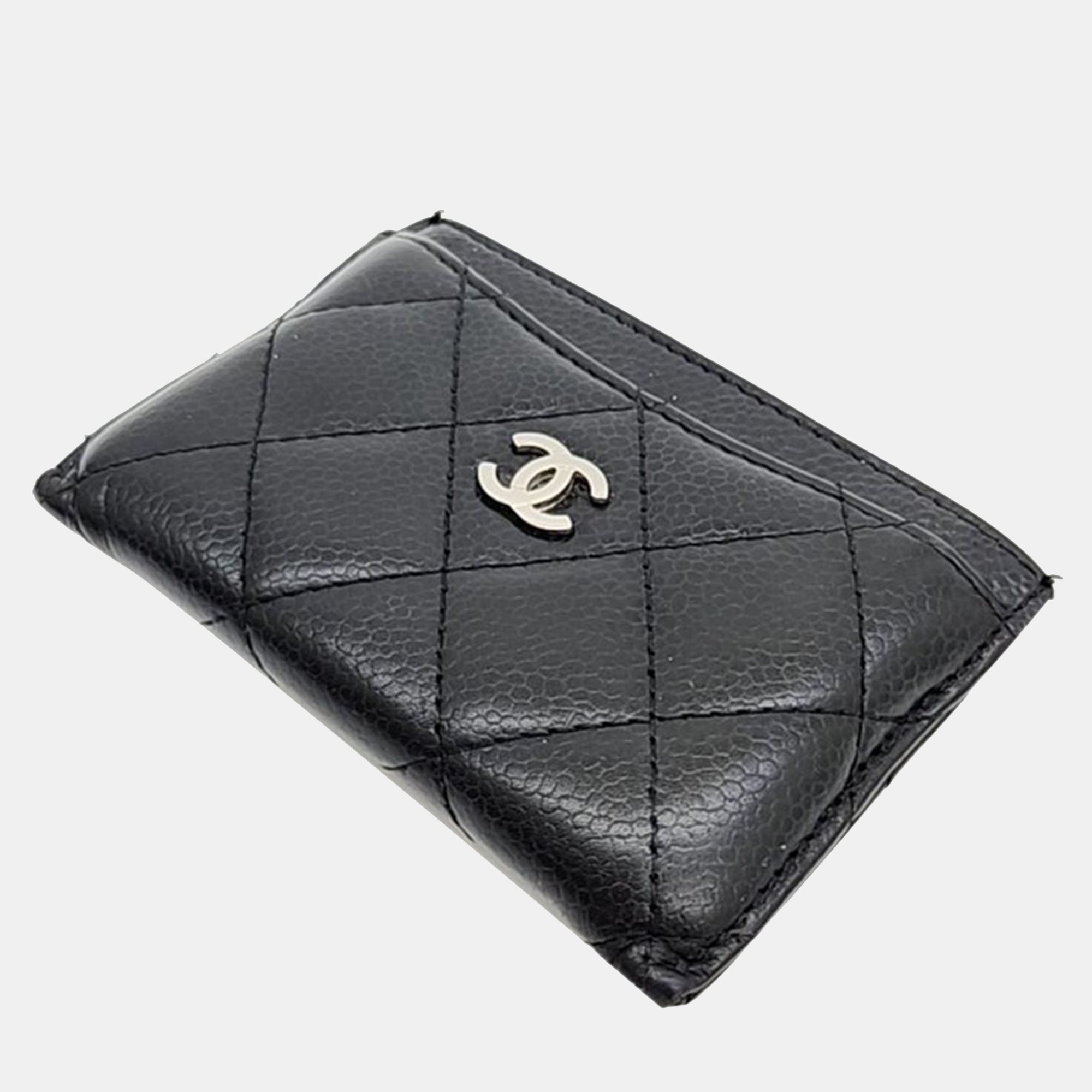 

Chanel Black Caviar Card Wallet