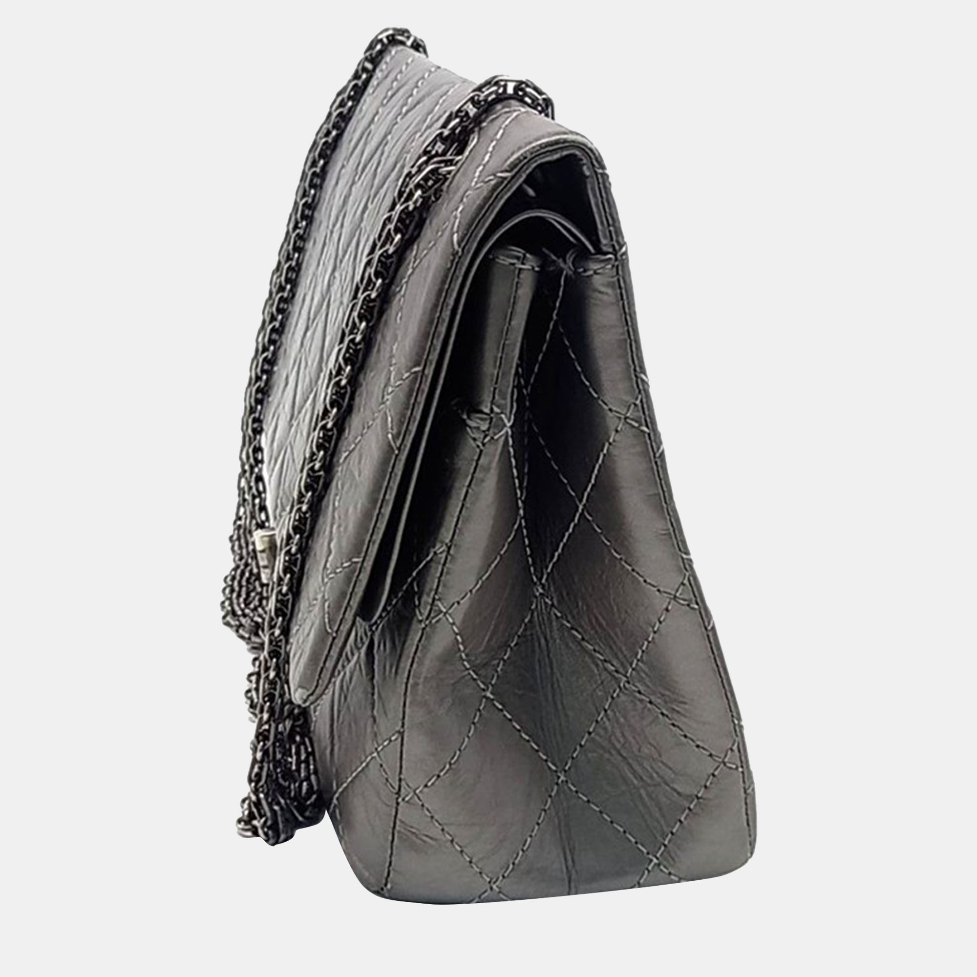 

Chanel Vintage 2.55 Bag 32, Grey