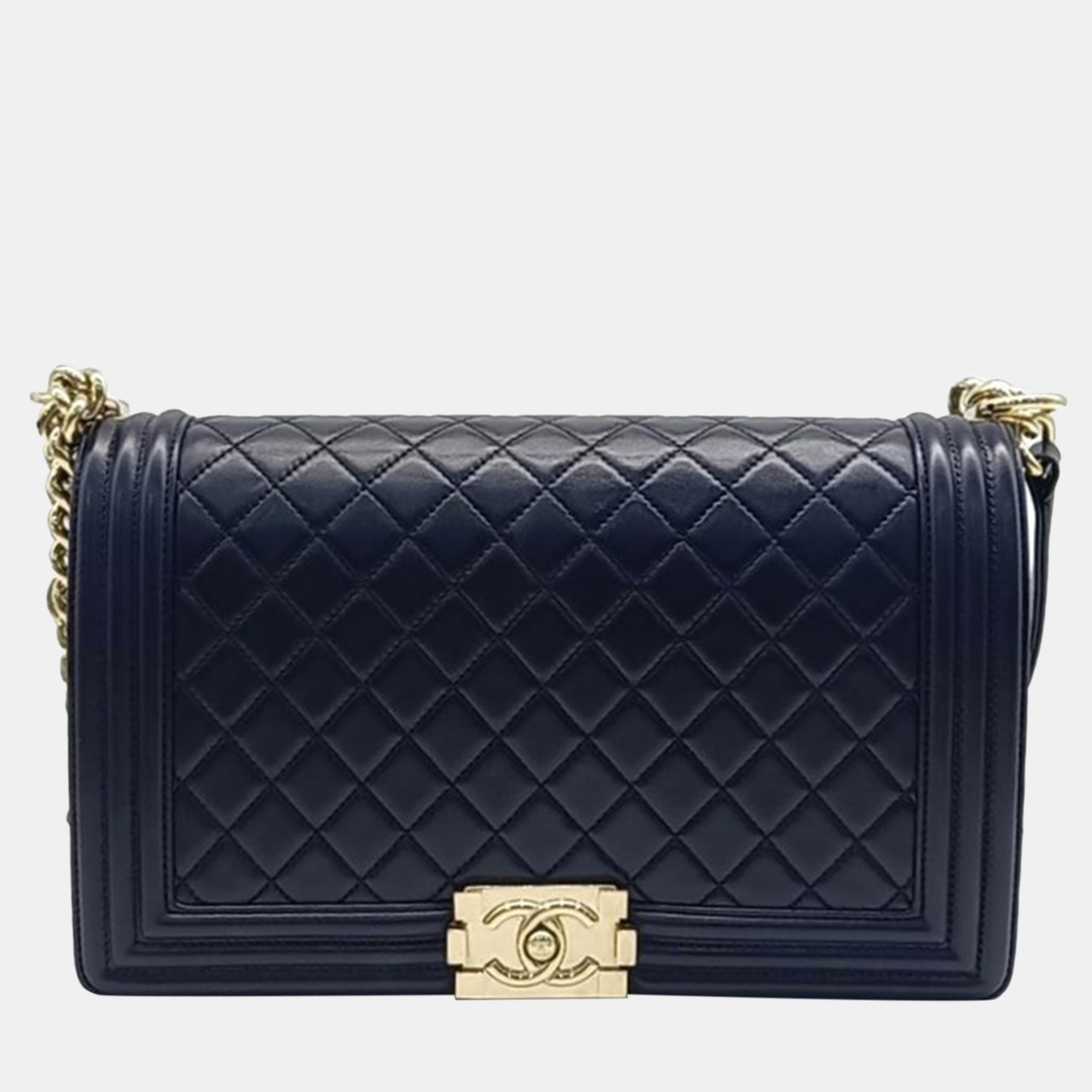 

Chanel Boy Bag Neudium A92193, Navy blue