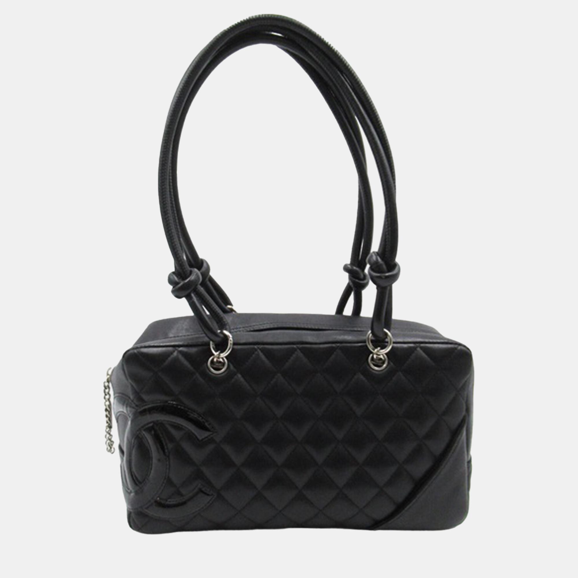 

Chanel Black Cambon Ligne Shoulder Bag