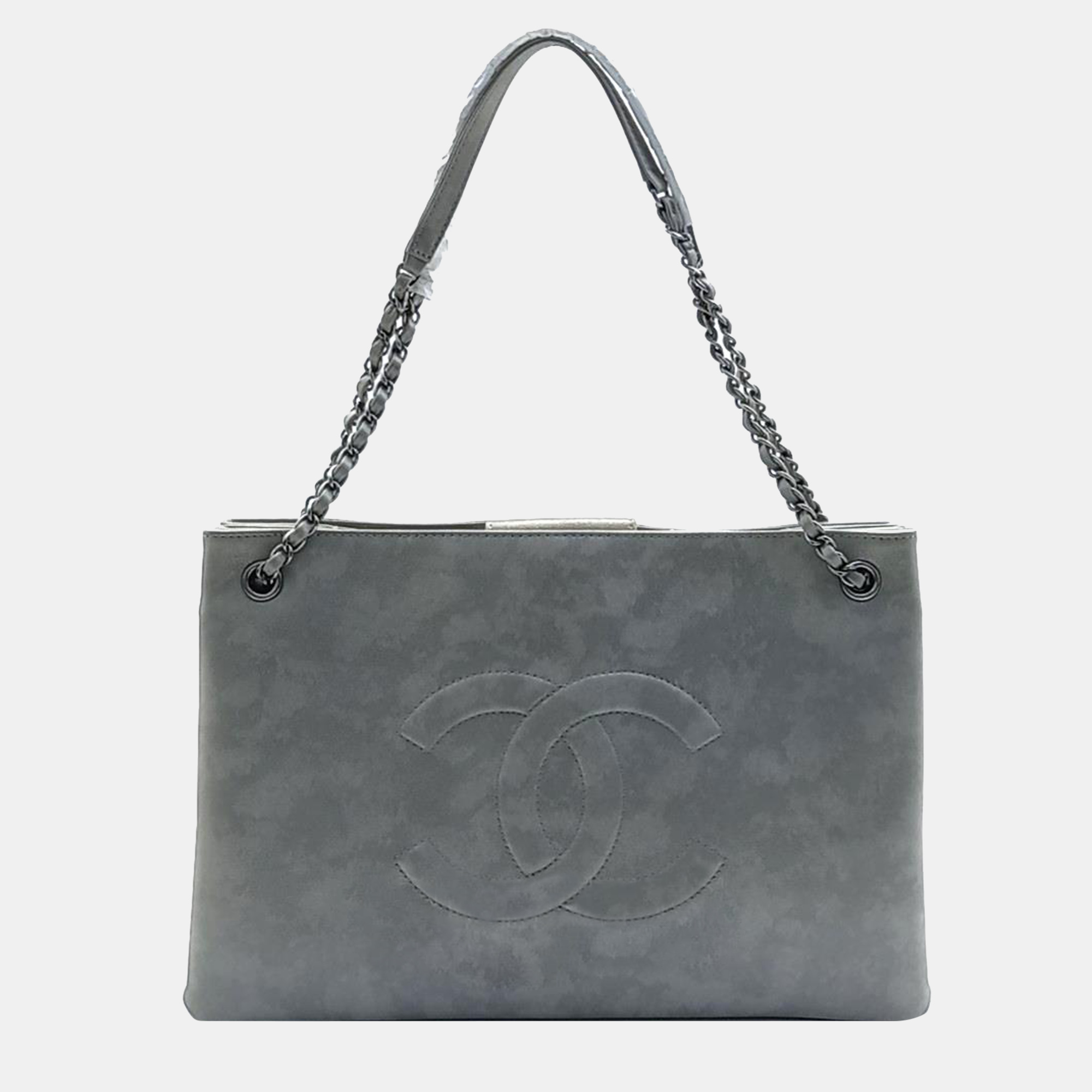 

Chanel Chain Shoulder Bag, Grey
