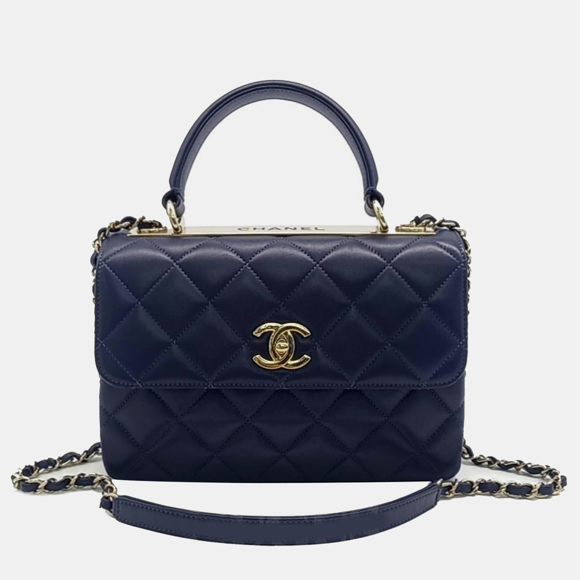 

Chanel Trendy CC Small A92236 bag, Blue