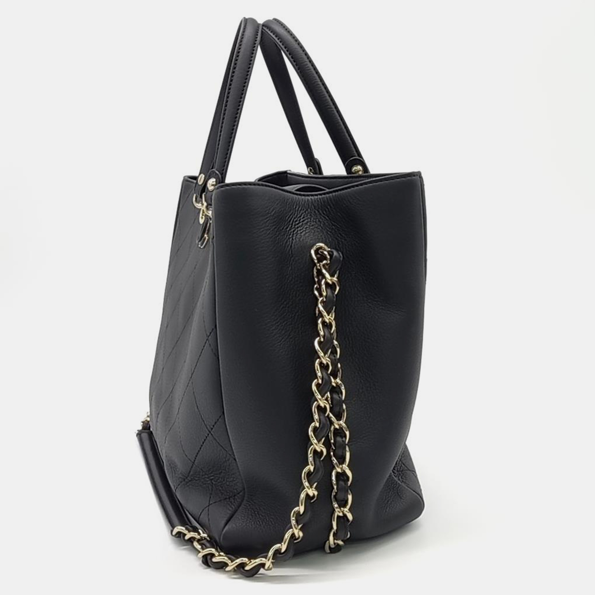 

Chanel Chain Tote and Shoulder Bag, Black