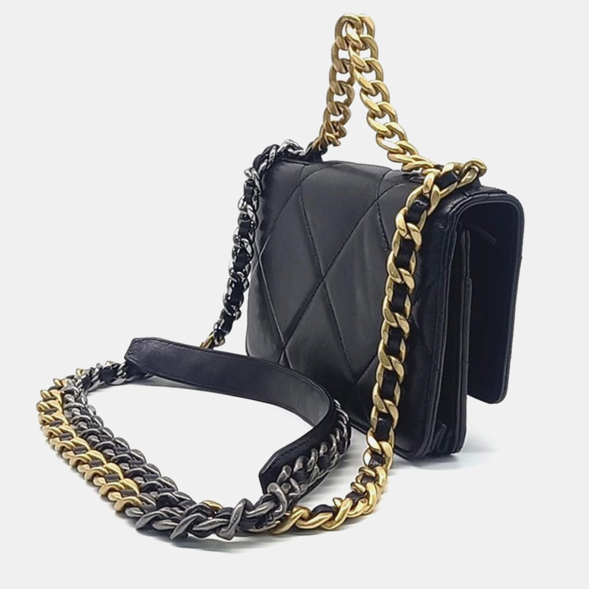 

Chanel WOC 19 Mini Crossbody Bag, Black